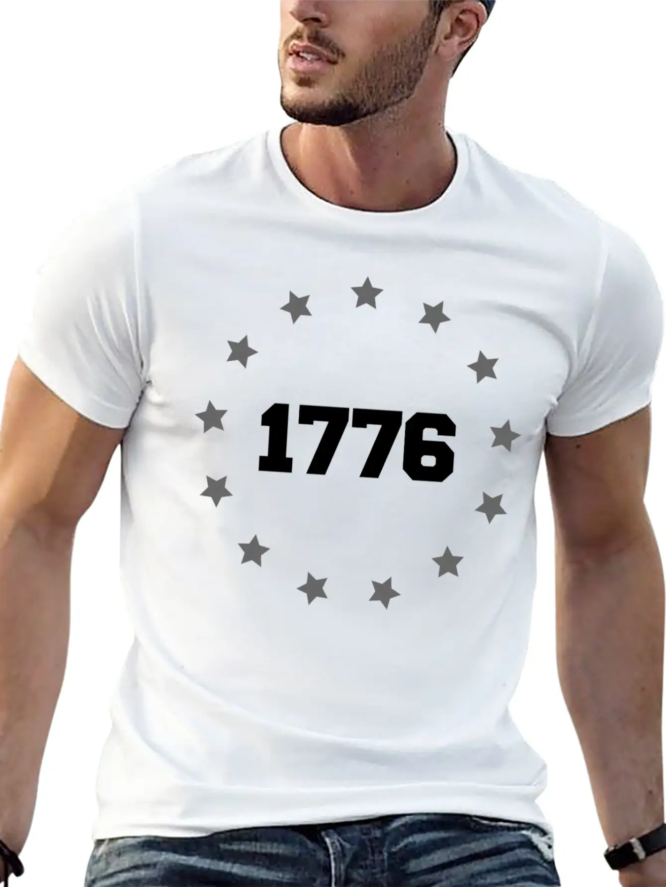 Betsy Ross Battle 1776 Flag - Patriotic American Timeless Short Sleeve Tee – Comfy And Minimalist Design