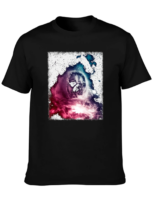 Pug Space Dog T-Shirt - Galaxy Pet Tee
