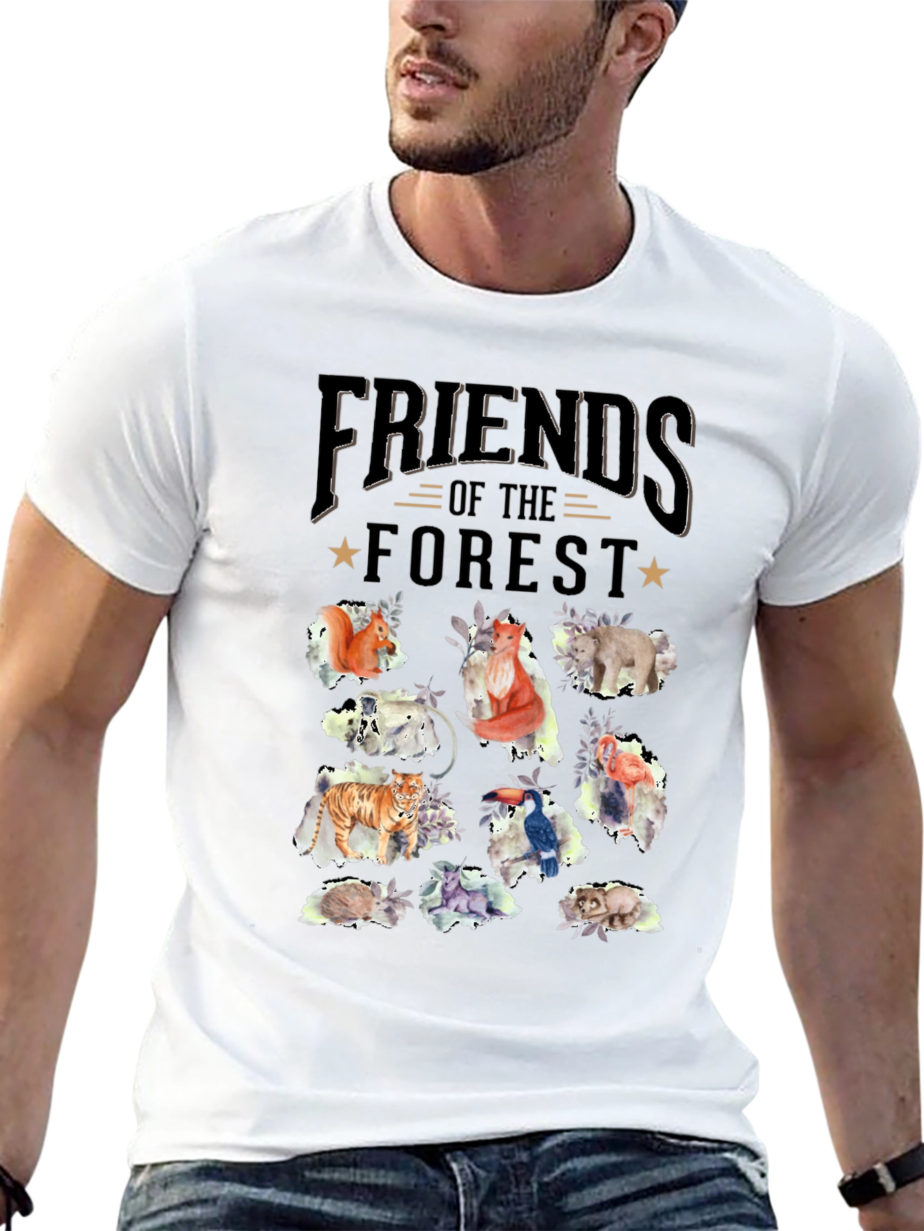Friends of the Forest Graphic T-Shirt