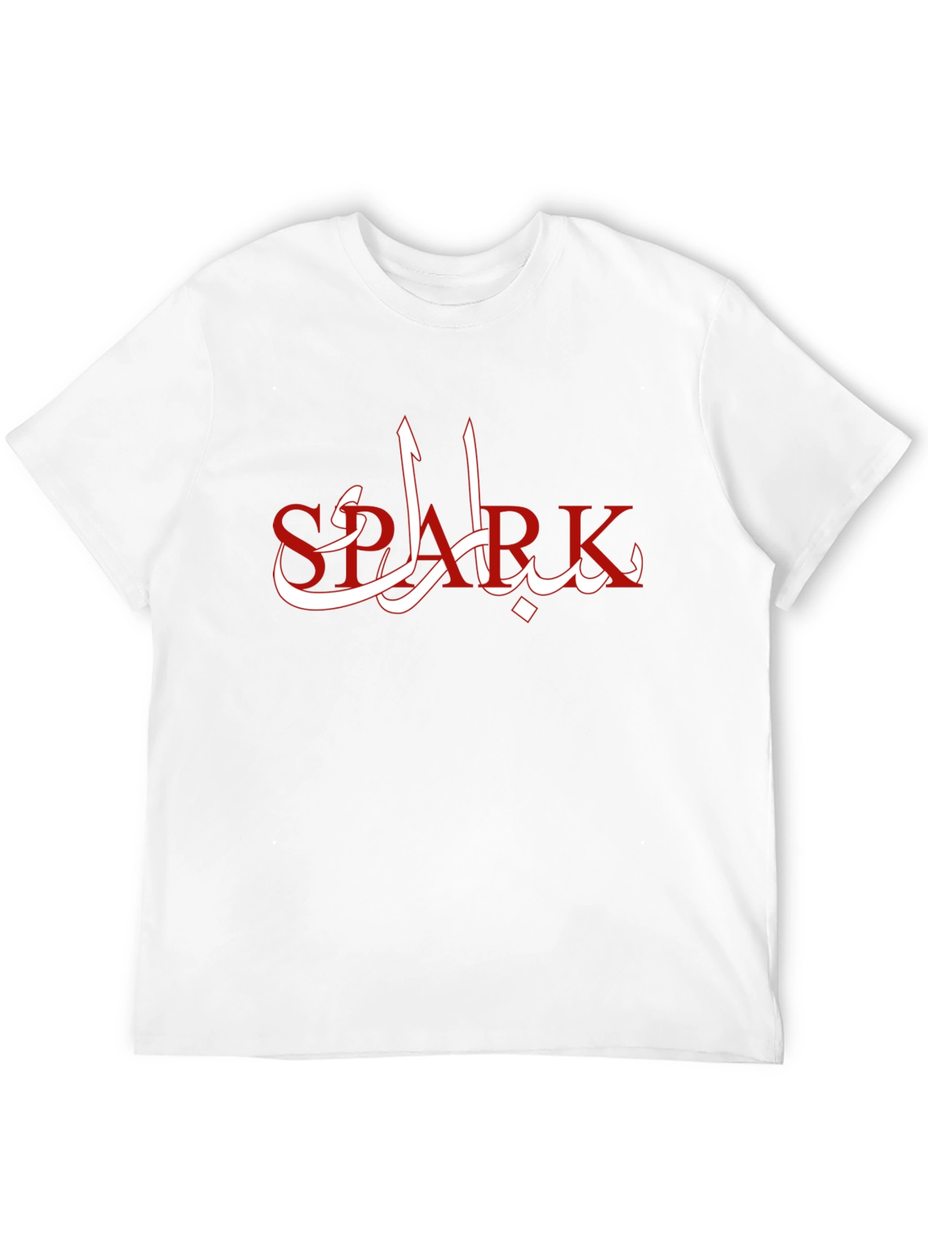 Arabic Spark T-Shirt - Unique Graphic Tee