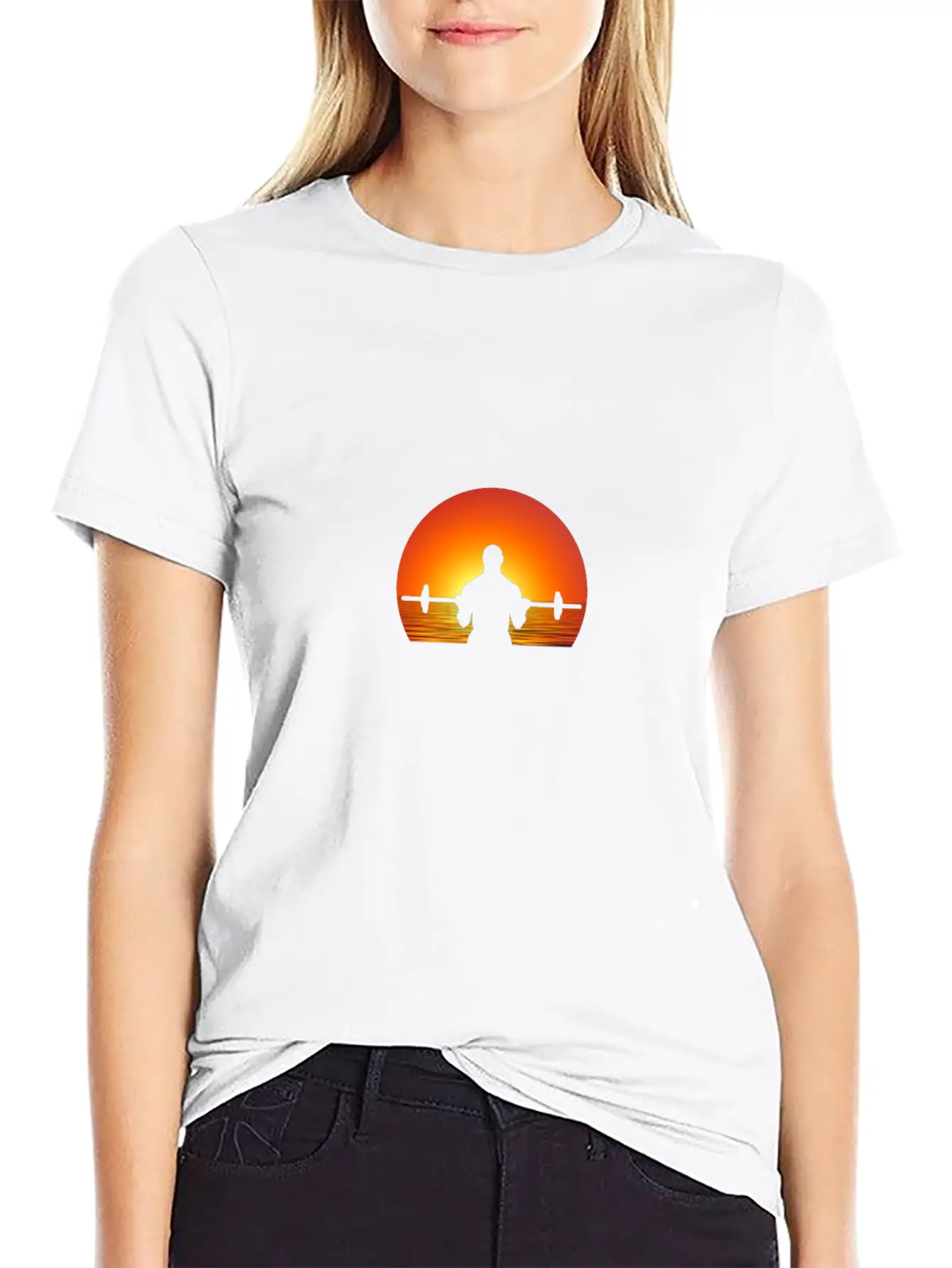Biceps Curl Stylish Everyday T-Shirt – Unisex Basic Cotton Tee