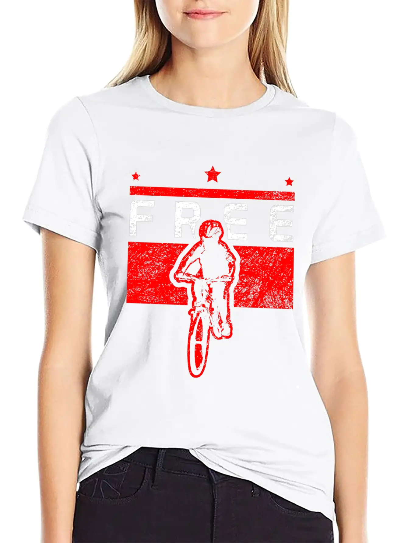 Bicycle Mountainbike Cycling Gift Timeless Short Sleeve Tee – Comfy And Minimalist Design