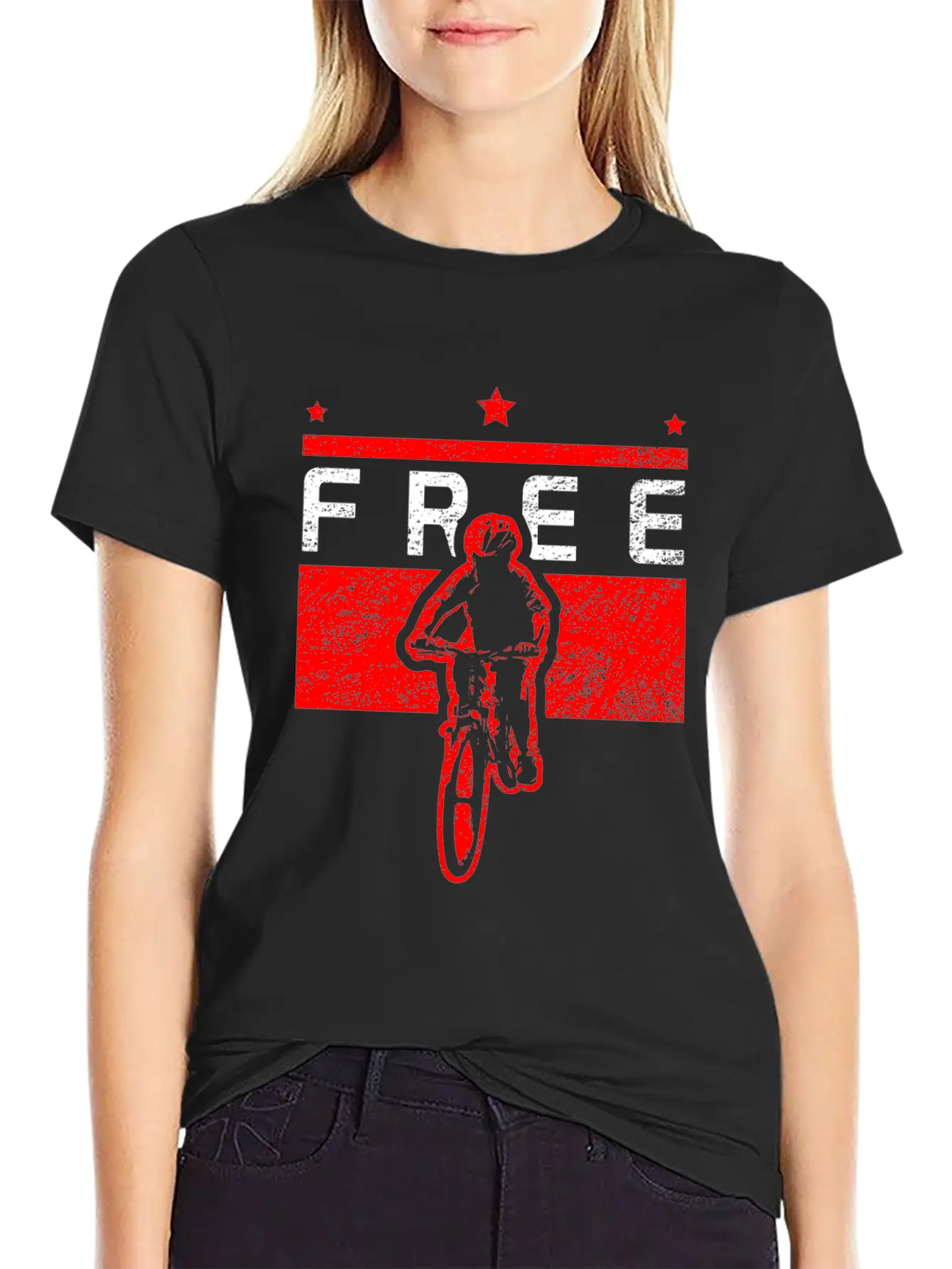 Bicycle Mountainbike Cycling Gift Timeless Short Sleeve Tee – Comfy And Minimalist Design
