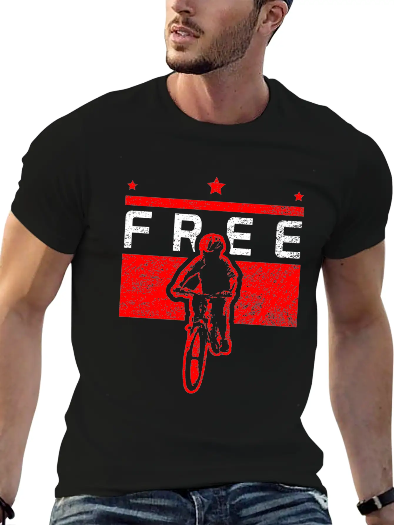 Bicycle Mountainbike Cycling Gift Timeless Short Sleeve Tee – Comfy And Minimalist Design