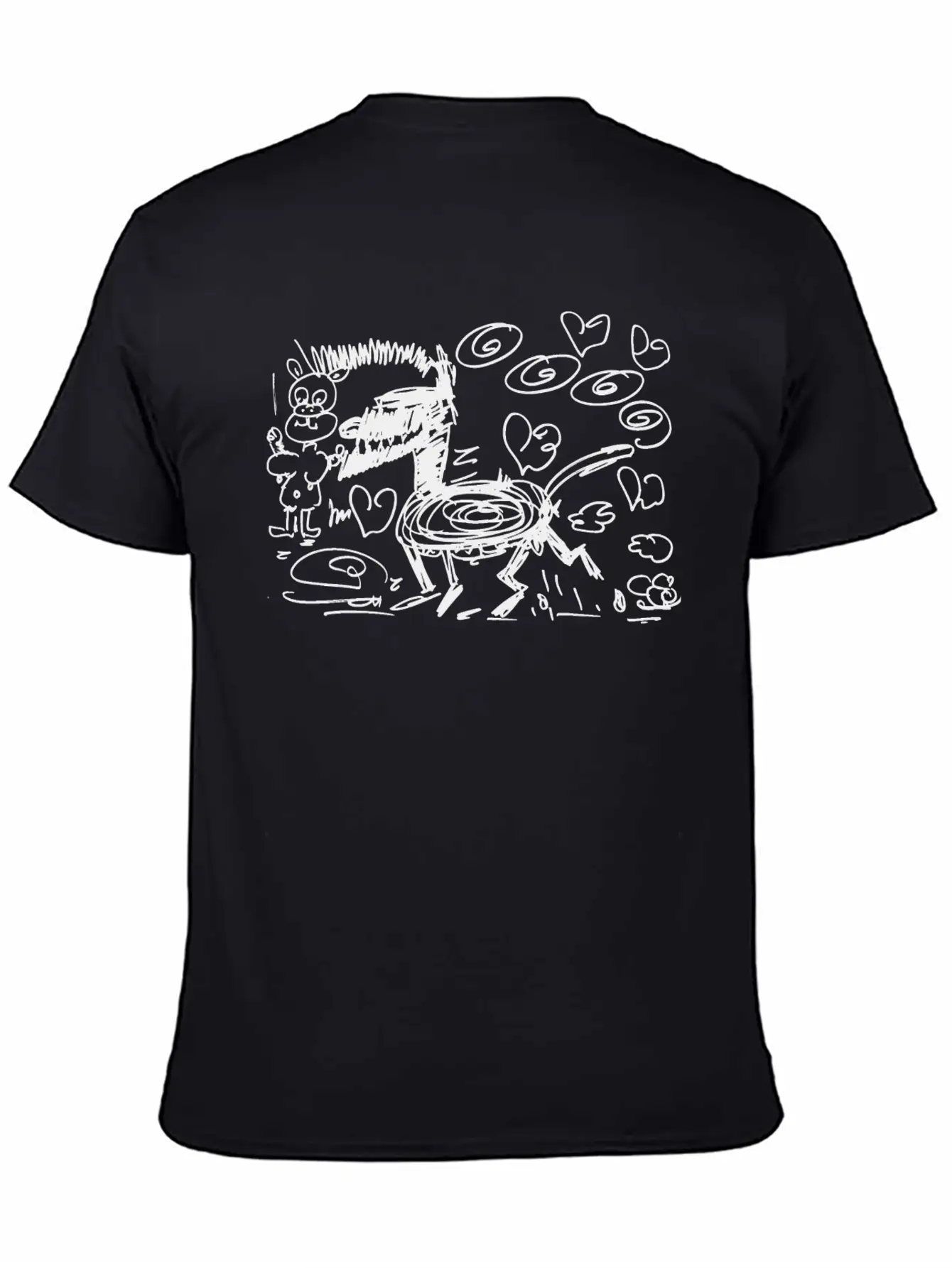 Big Bad Wolf Pig Love Gift Comfortable Minimalist Graphic Tee – Summer Style Essential
