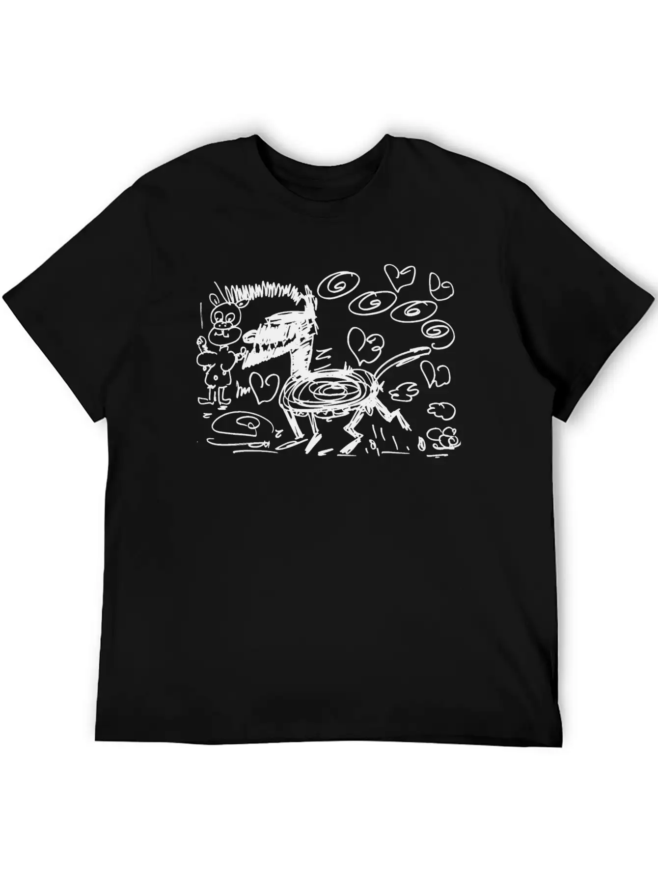 Big Bad Wolf Pig Love Gift Comfortable Minimalist Graphic Tee – Summer Style Essential