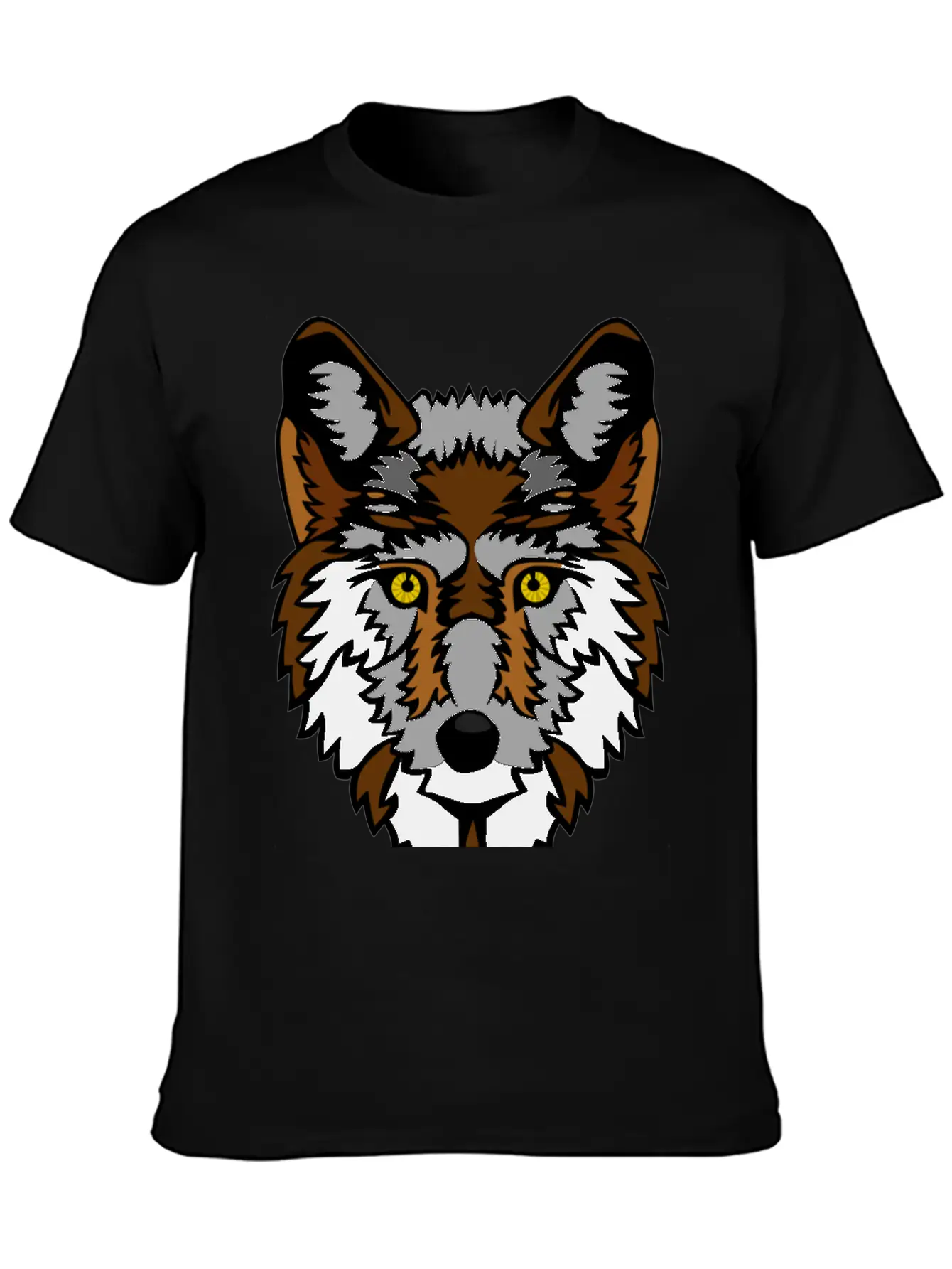 Big Bad Wolf Stylish Everyday T-Shirt – Unisex Basic Cotton Tee