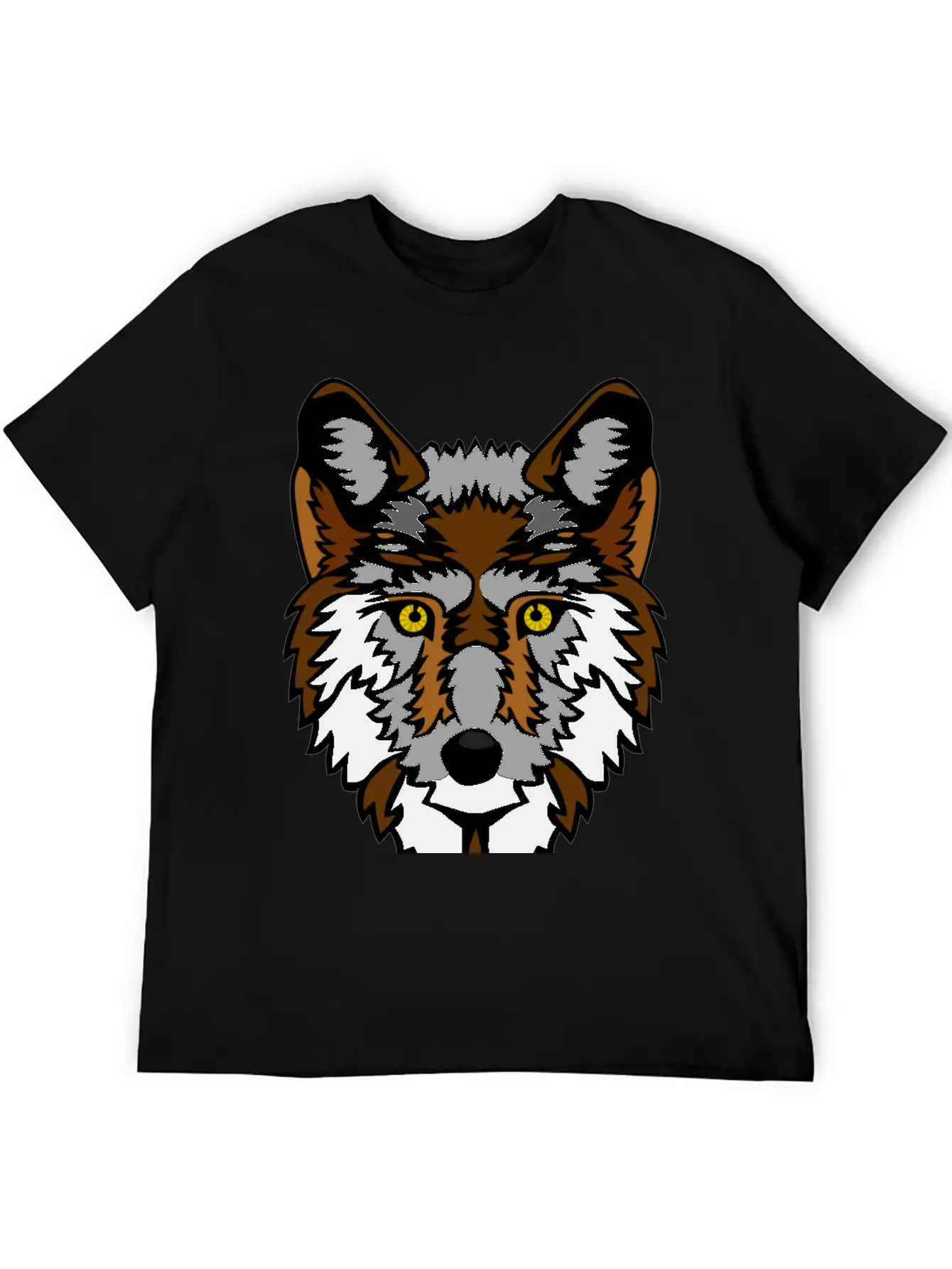 Big Bad Wolf Stylish Everyday T-Shirt – Unisex Basic Cotton Tee