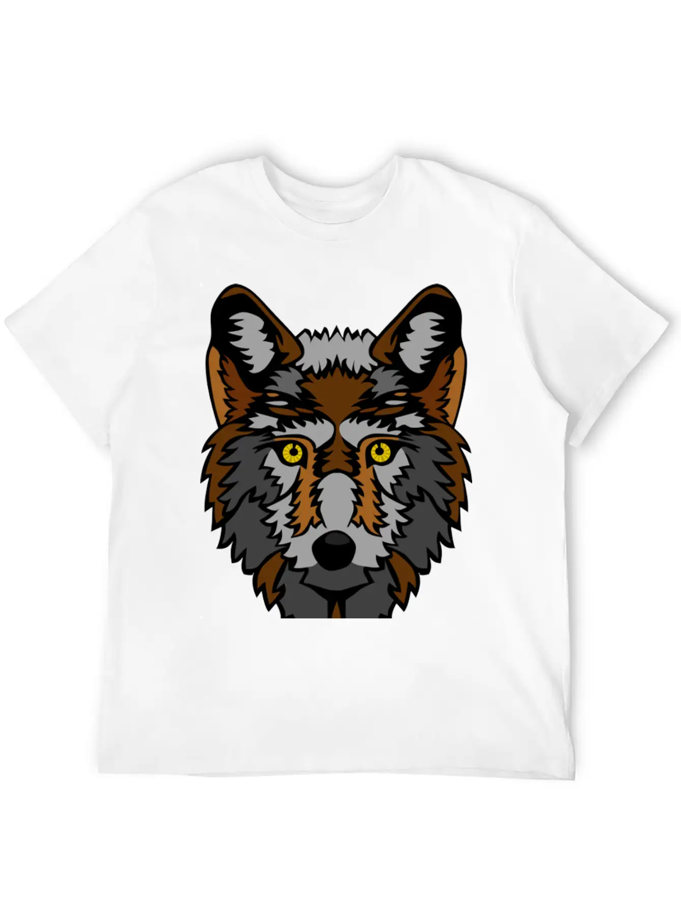 Big Bad Wolf Stylish Everyday T-Shirt – Unisex Basic Cotton Tee
