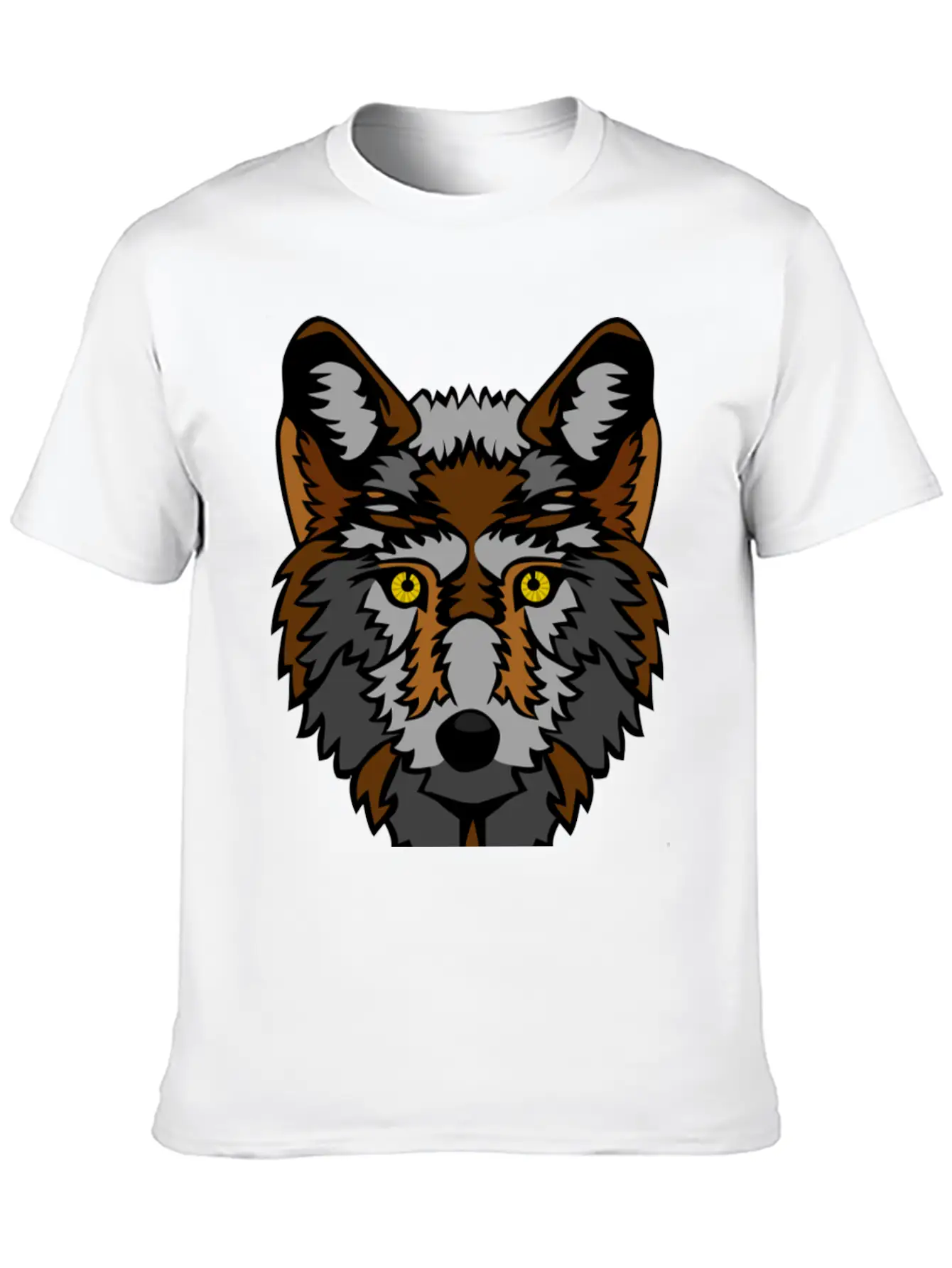 Big Bad Wolf Stylish Everyday T-Shirt – Unisex Basic Cotton Tee
