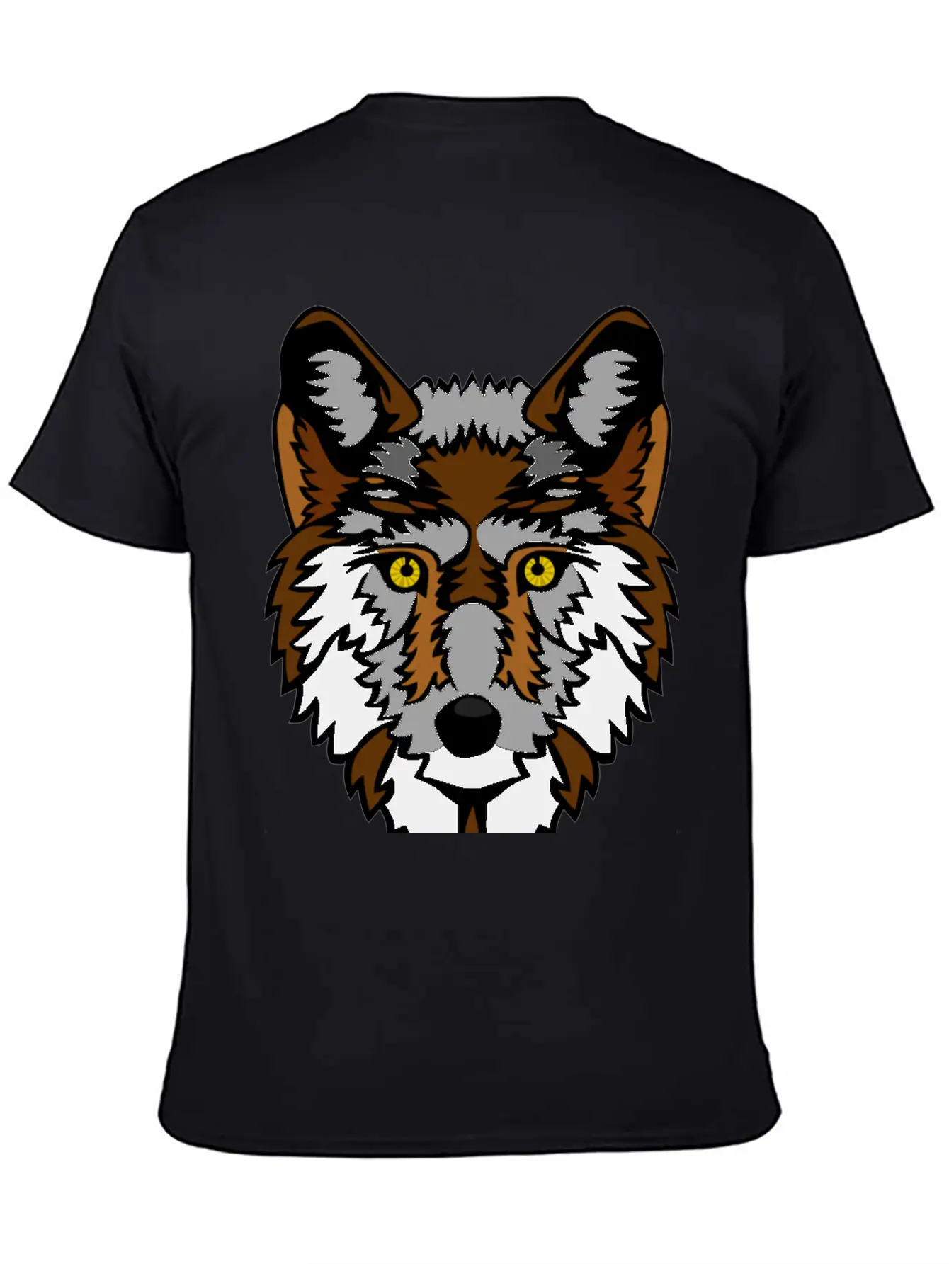 Big Bad Wolf Stylish Everyday T-Shirt – Unisex Basic Cotton Tee