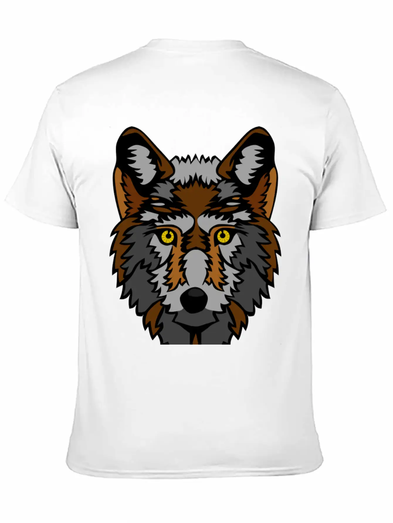 Big Bad Wolf Stylish Everyday T-Shirt – Unisex Basic Cotton Tee