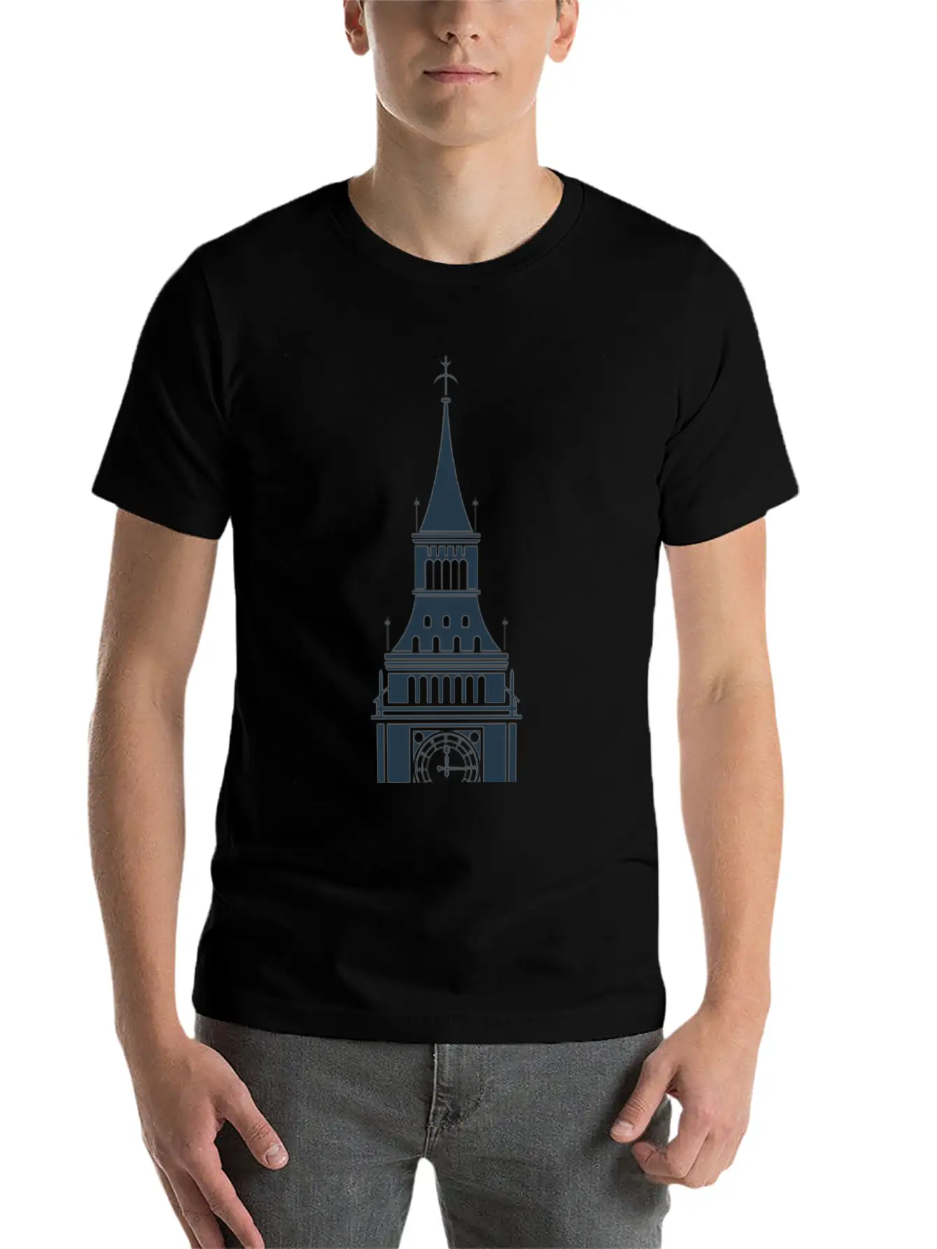 Big Ben Unisex Short Sleeve Soft Cotton T-Shirt – Casual Everyday Wear