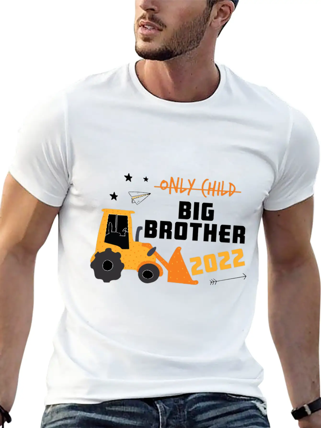 Big Brother 2022 Only Child Big Brother 2022 Essential Unisex Summer Tee – Soft Cotton Casual Fit