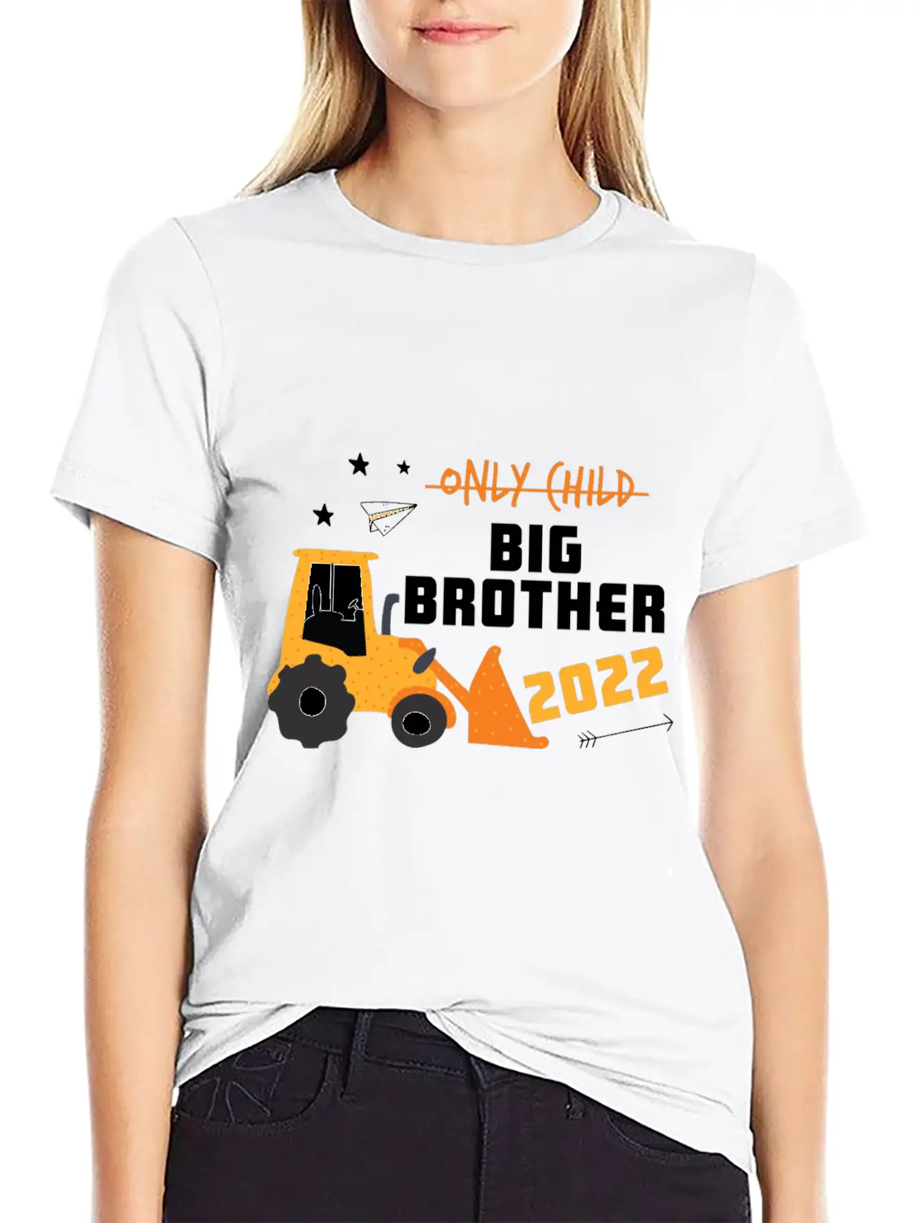 Big Brother 2022 Only Child Big Brother 2022 Essential Unisex Summer Tee – Soft Cotton Casual Fit