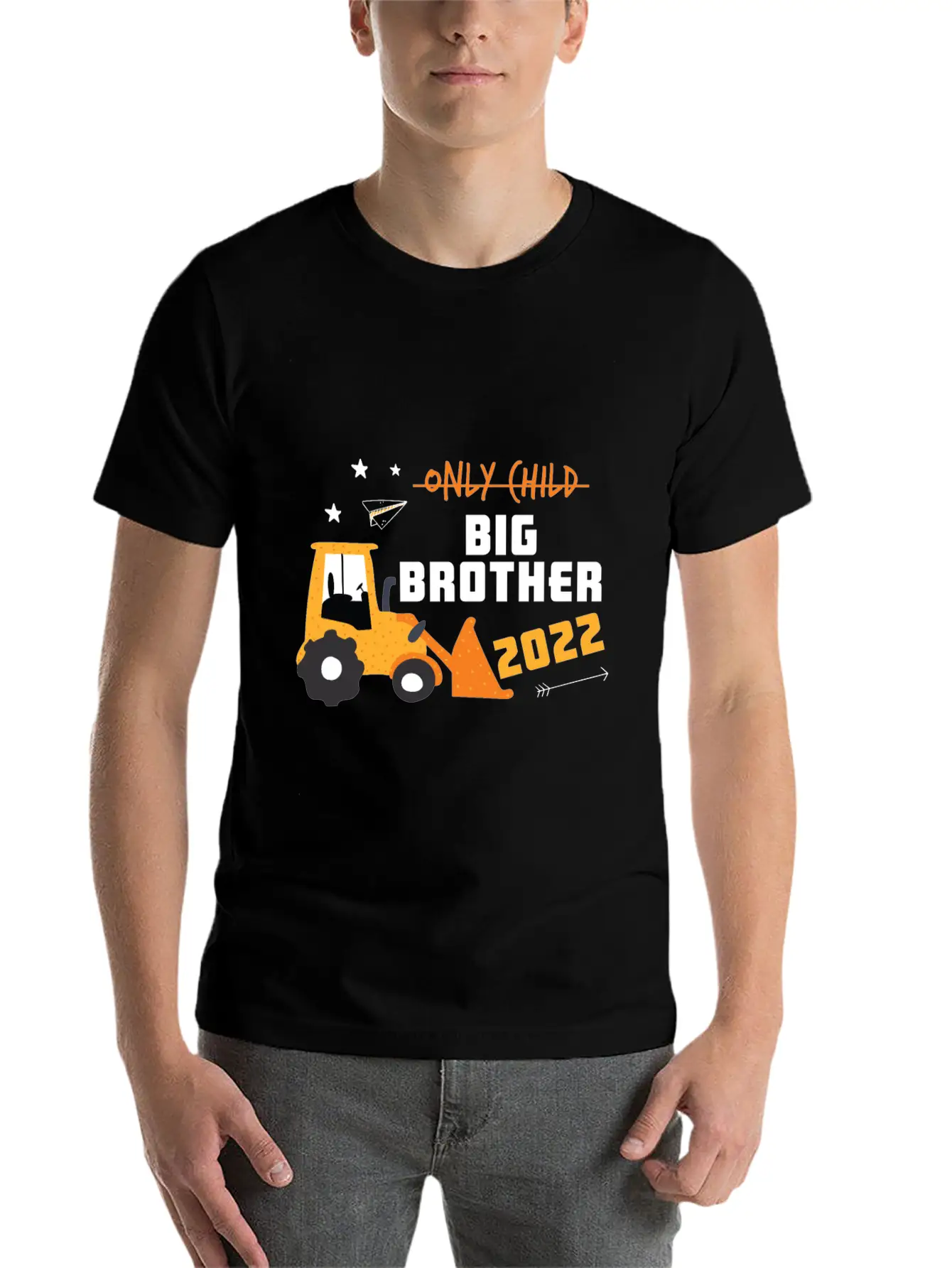Big Brother 2022 Only Child Big Brother 2022 Essential Unisex Summer Tee – Soft Cotton Casual Fit