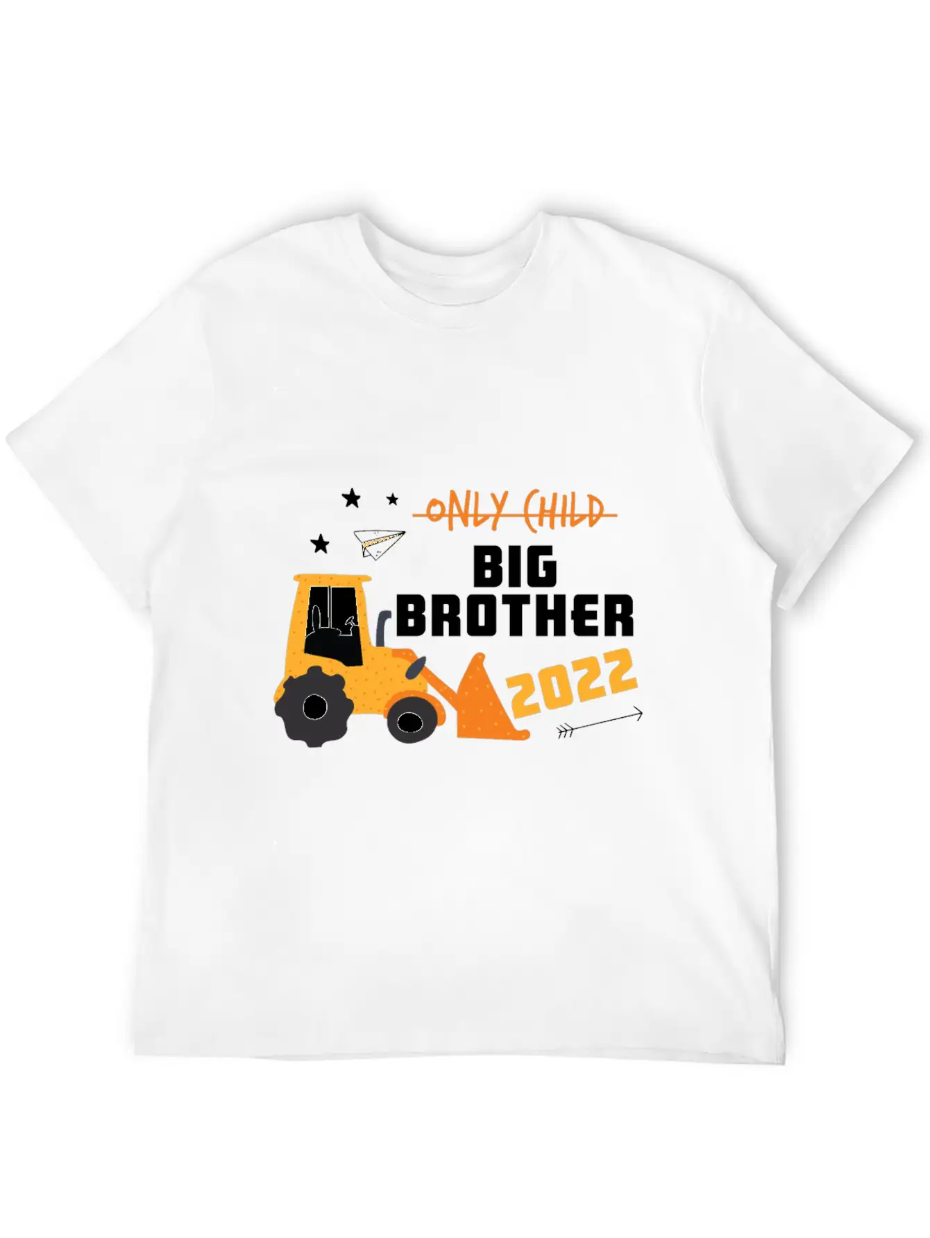 Big Brother 2022 Only Child Big Brother 2022 Essential Unisex Summer Tee – Soft Cotton Casual Fit
