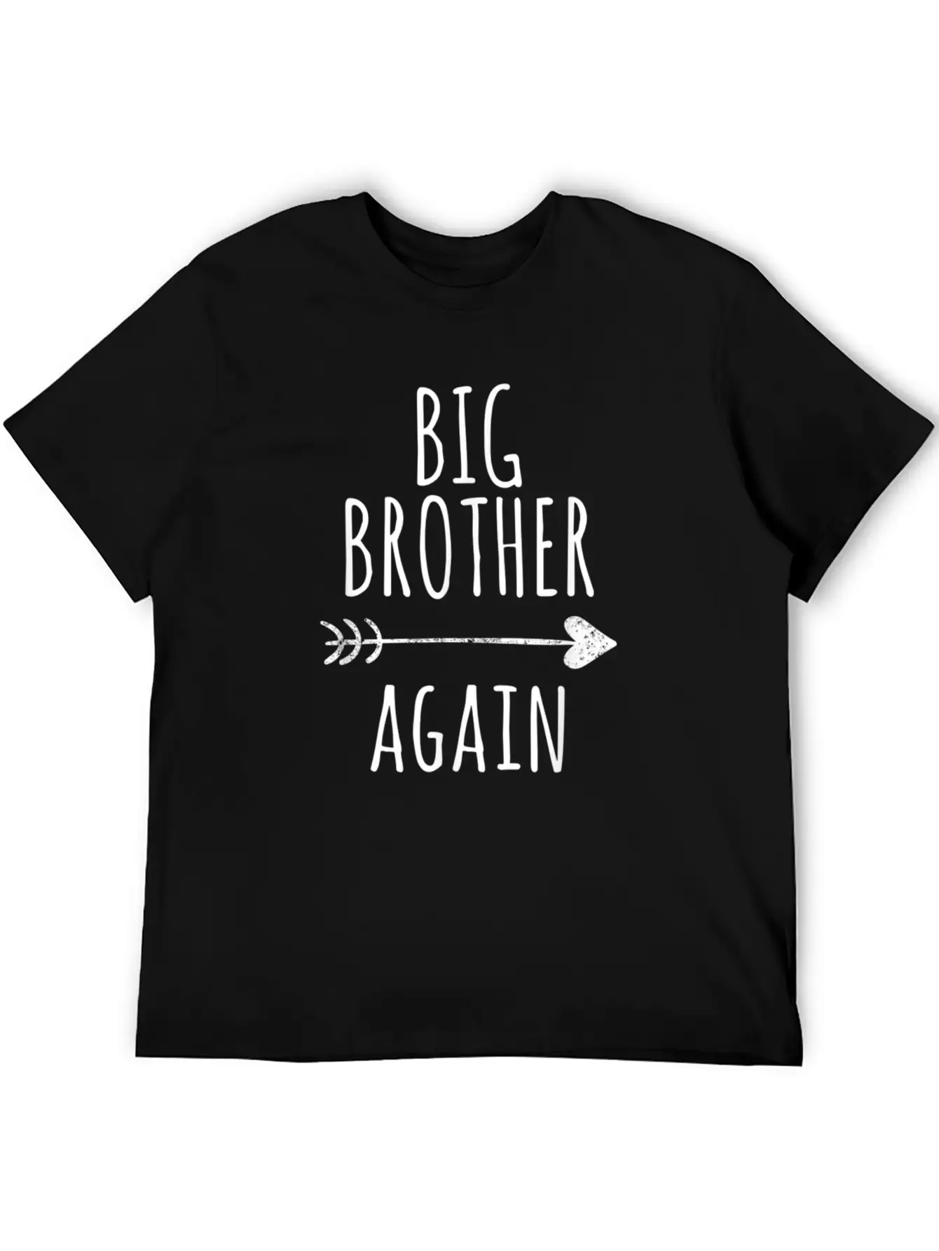 Big Brother Again For Boys With Arrow And He 987 Basic Graphic T-Shirt – Daily Comfort In Soft Cotton