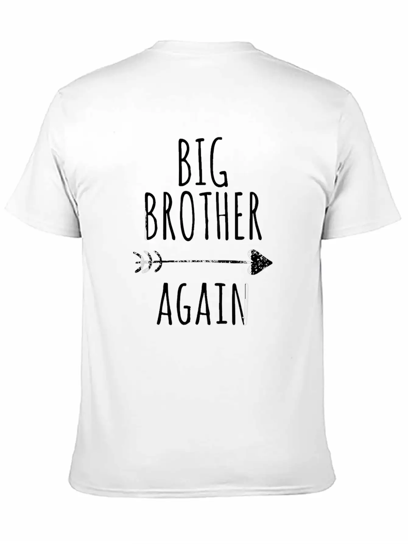Big Brother Again For Boys With Arrow And He 987 Basic Graphic T-Shirt – Daily Comfort In Soft Cotton