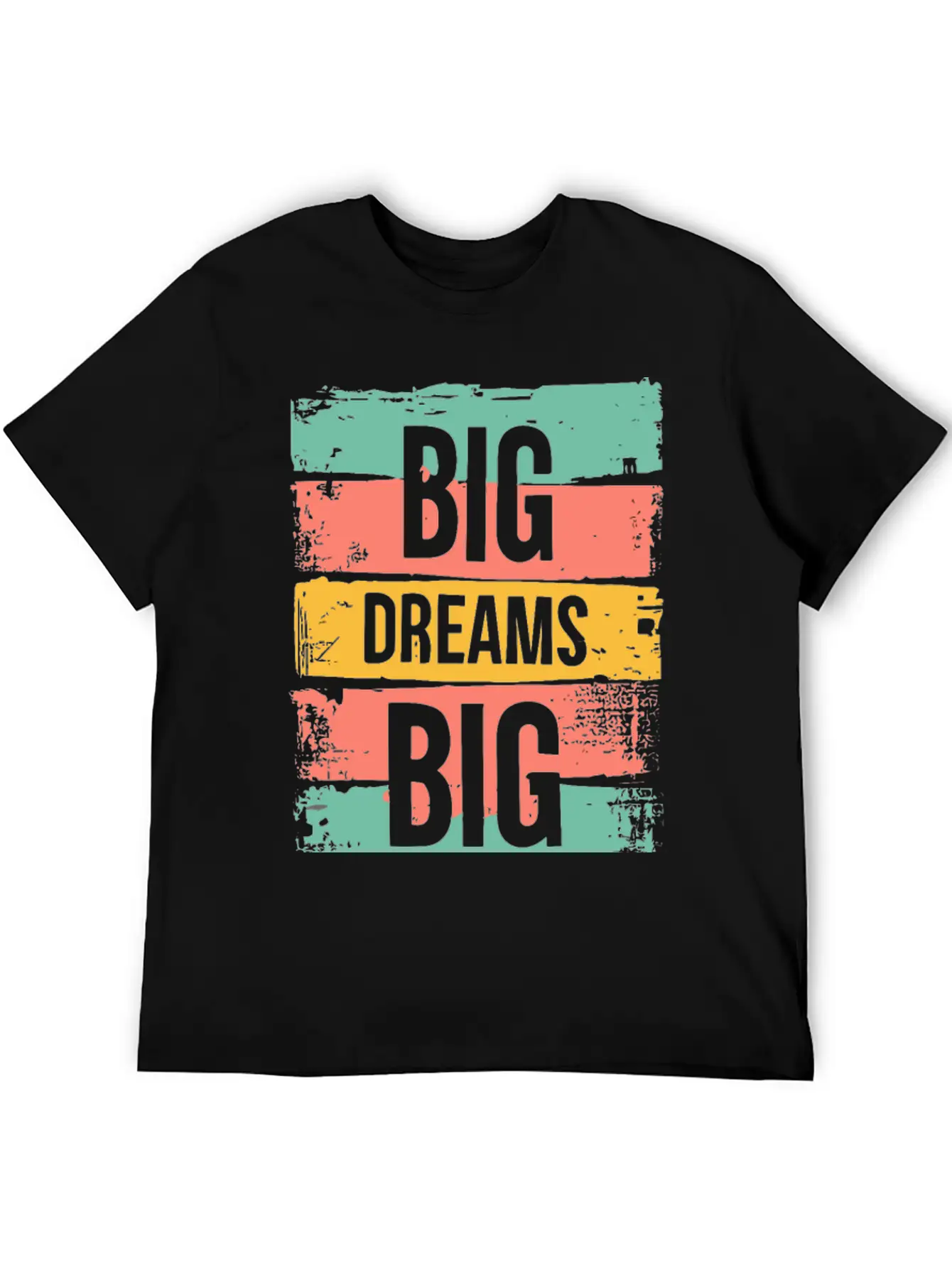 Big Dreams Big Actions Timeless Short Sleeve Tee – Comfy And Minimalist Design