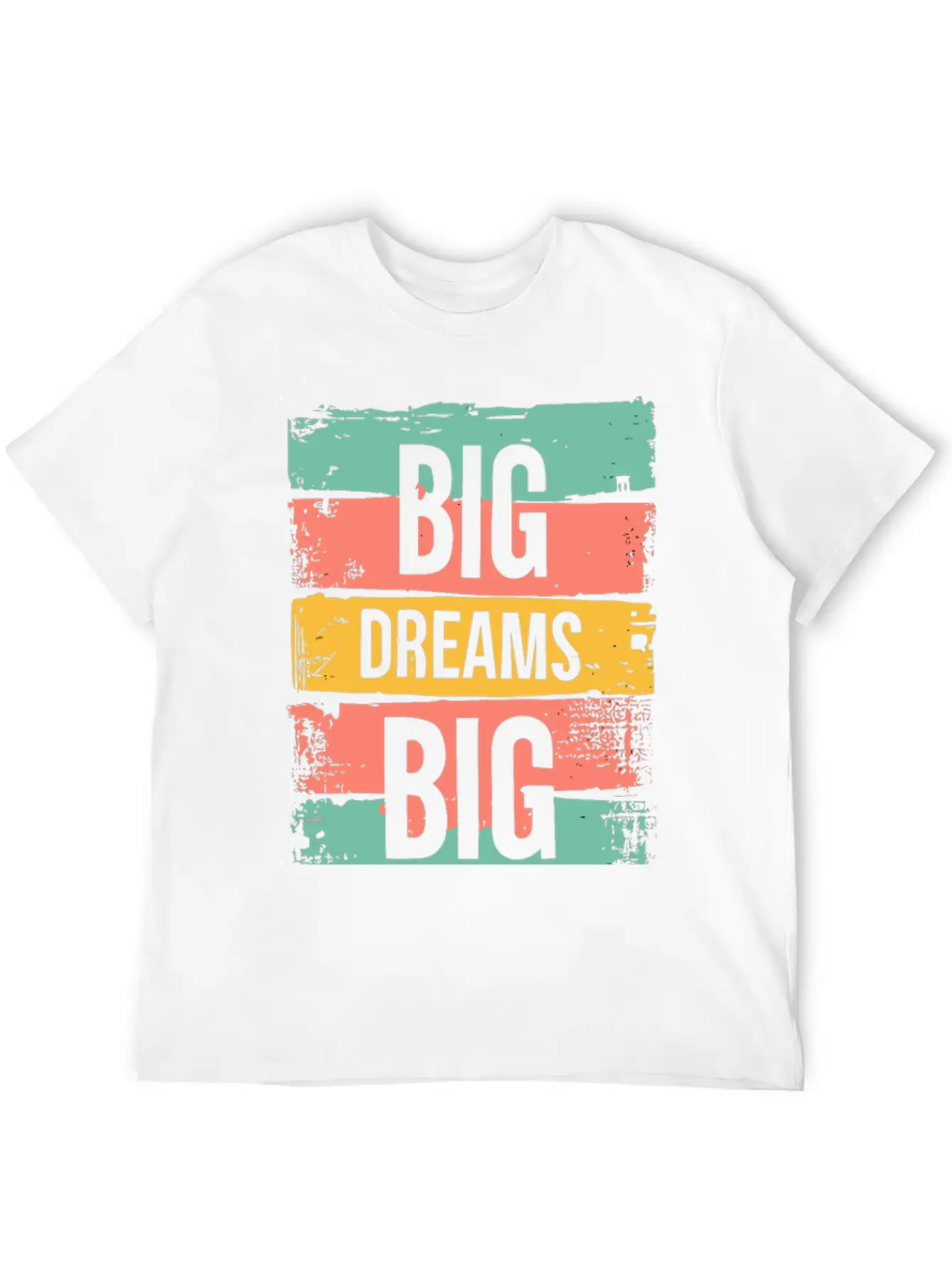 Big Dreams Big Actions Timeless Short Sleeve Tee – Comfy And Minimalist Design