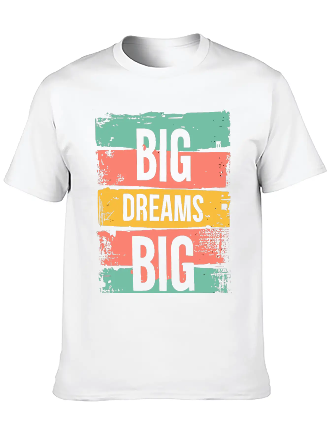 Big Dreams Big Actions Timeless Short Sleeve Tee – Comfy And Minimalist Design