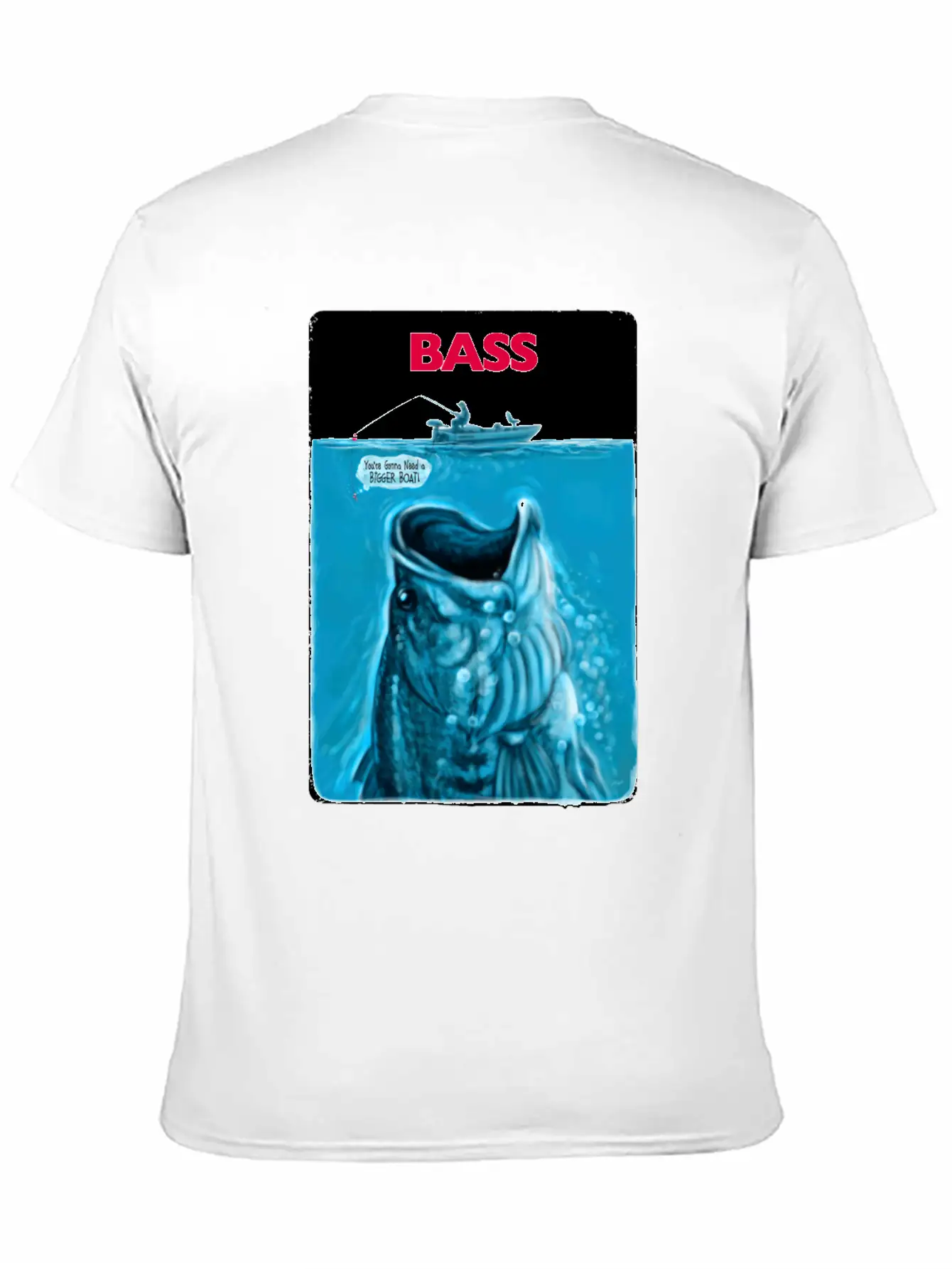 Bigger Bass Boat Stylish Everyday T-Shirt – Unisex Basic Cotton Tee