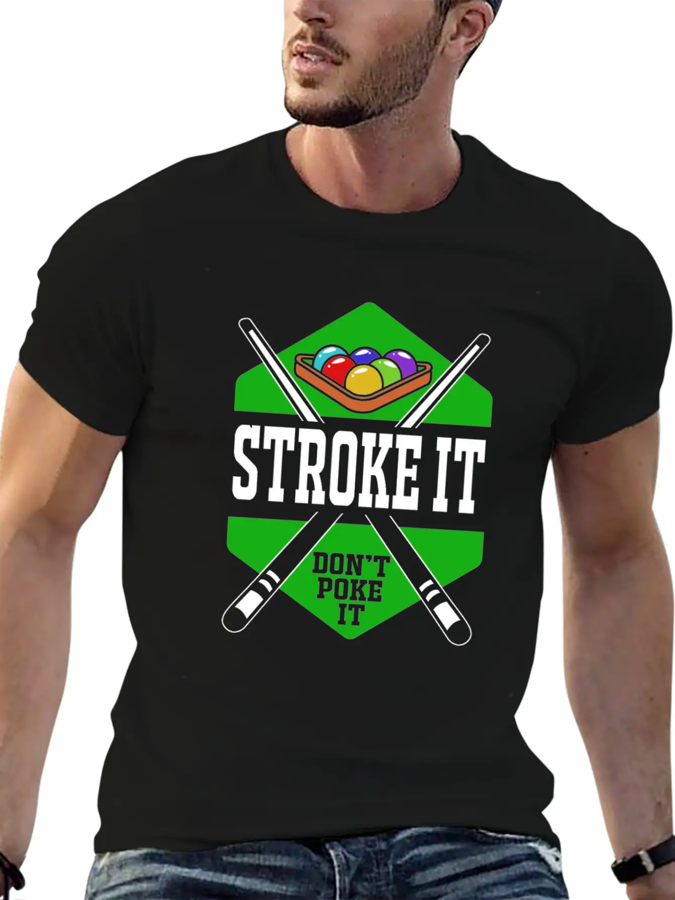 Billiard Ball Billiards Player Cue Pool 8 Ball Timeless Short Sleeve Tee – Comfy And Minimalist Design