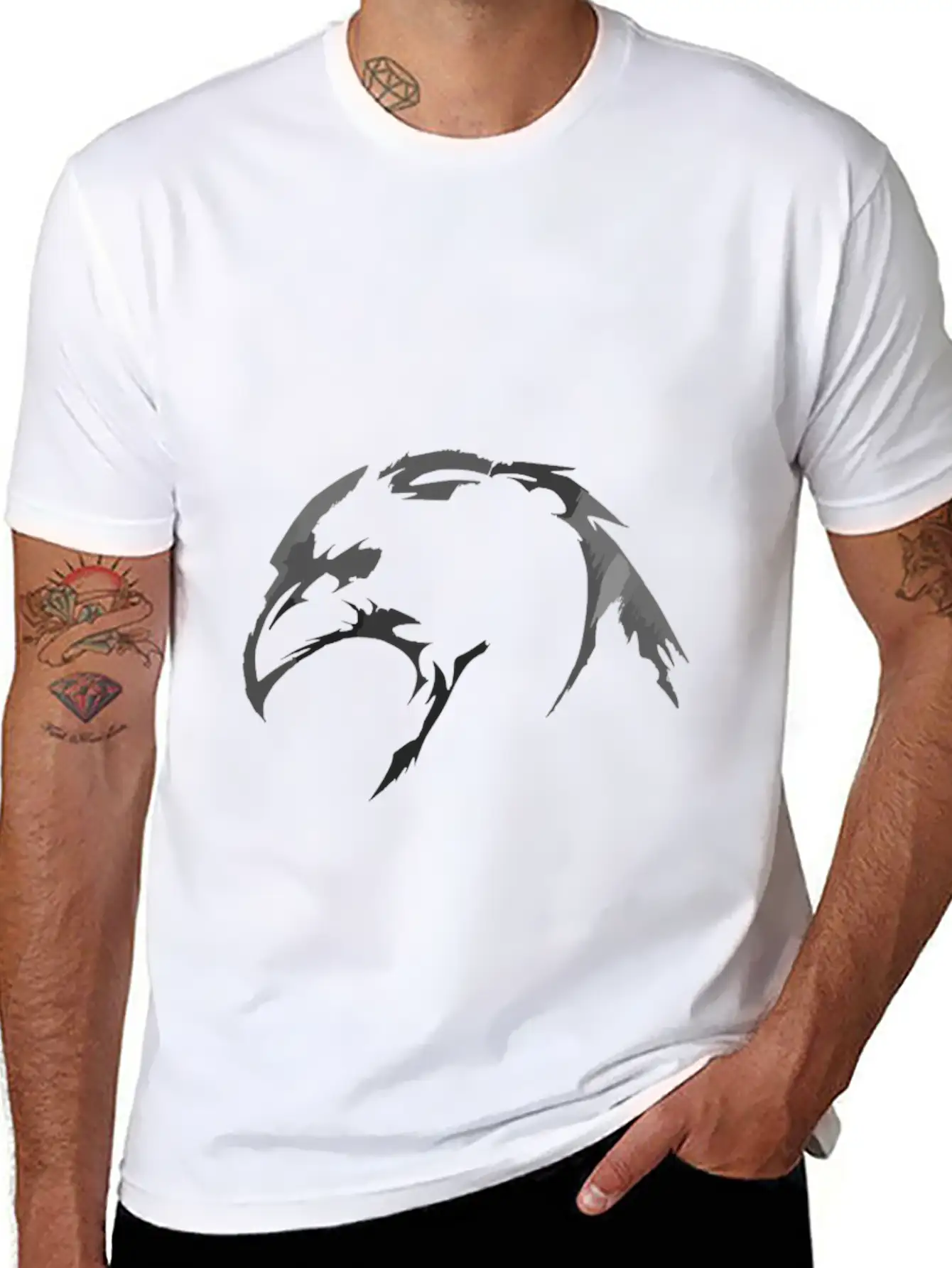 Bird Eagle Essential Unisex Summer Tee – Soft Cotton Casual Fit