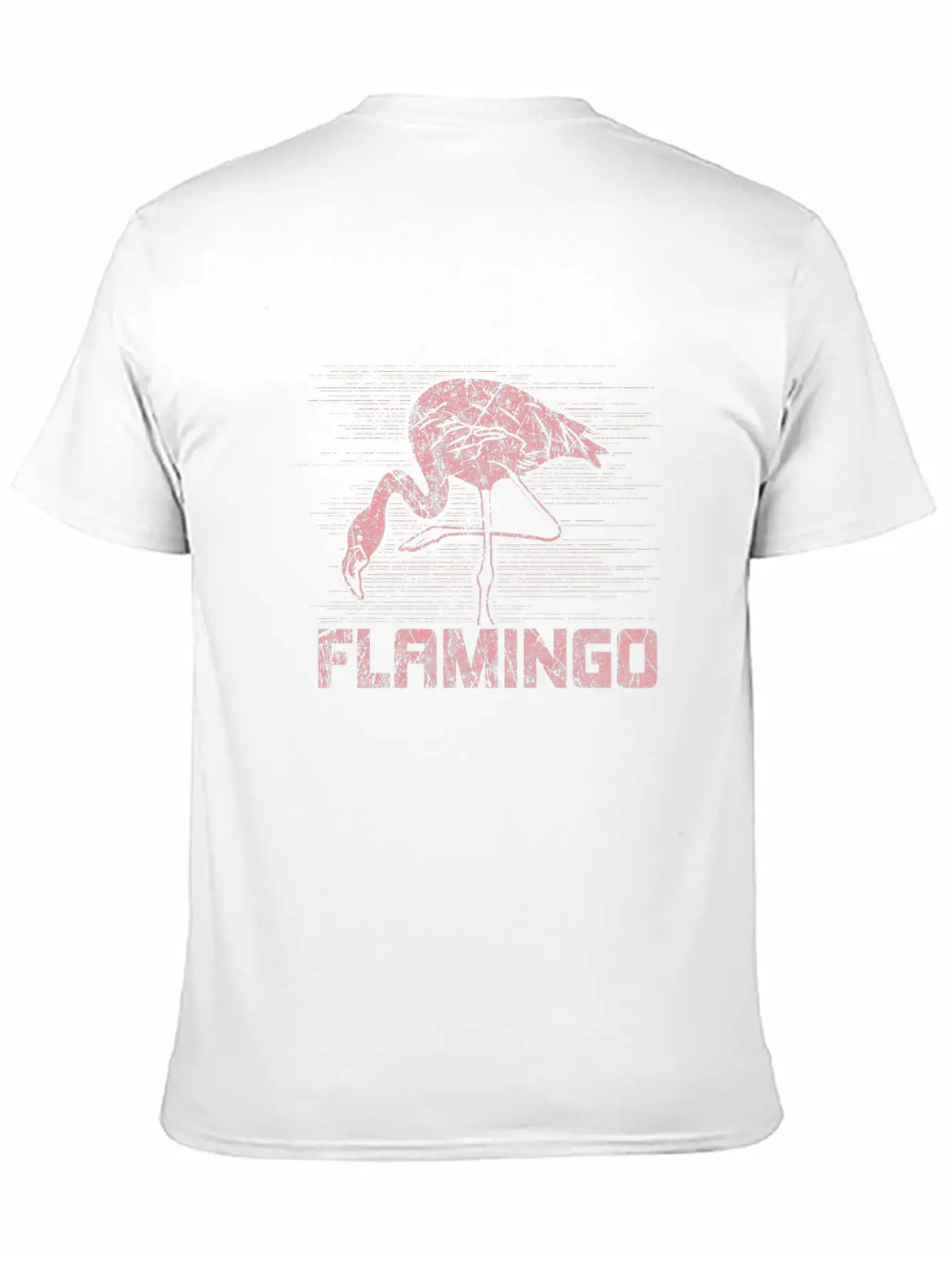Bird Flamingo Comfortable Minimalist Graphic Tee – Summer Style Essential