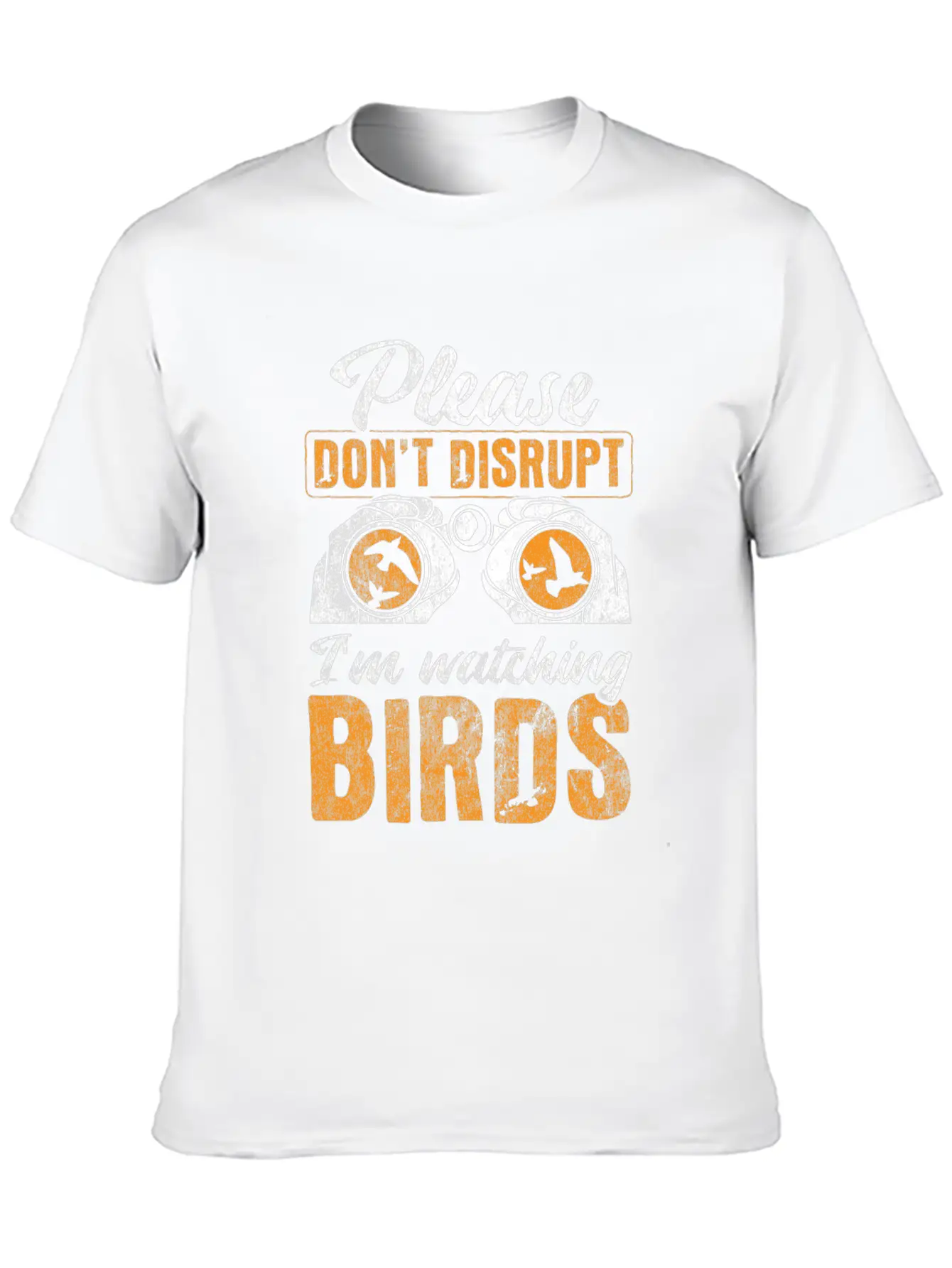 Bird Watching Bird Watching Unisex Short Sleeve Soft Cotton T-Shirt – Casual Everyday Wear