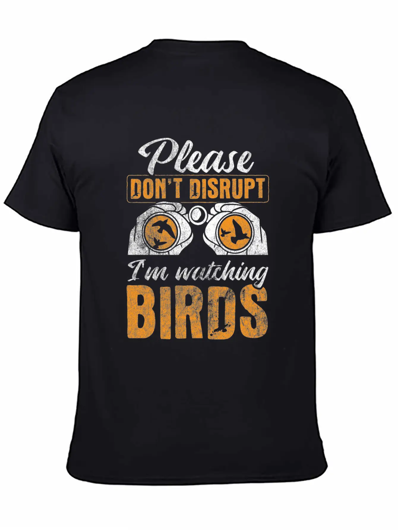 Bird Watching Bird Watching Unisex Short Sleeve Soft Cotton T-Shirt – Casual Everyday Wear