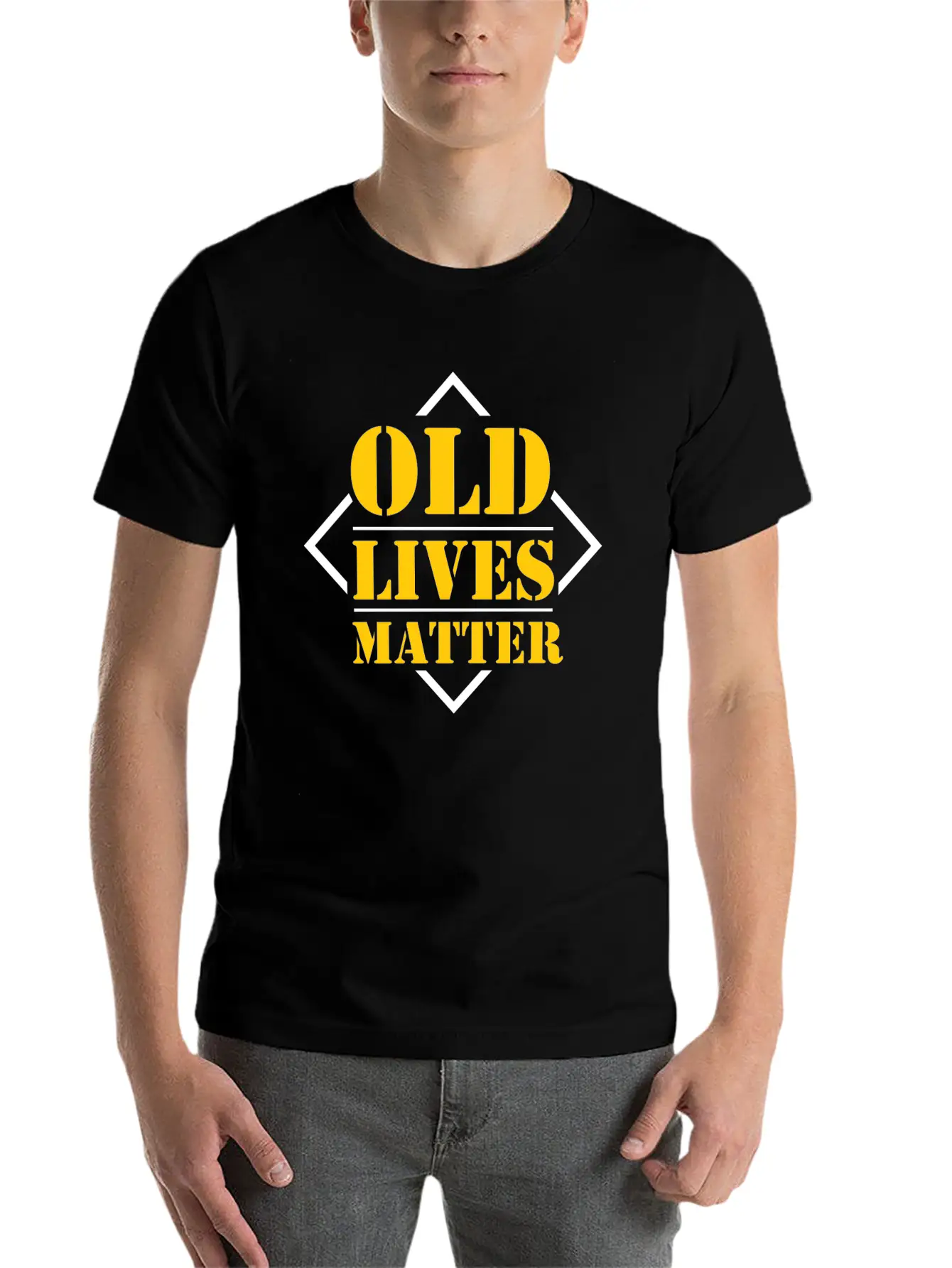 Birthday Old Lives Matter Happy Birthday Gift Idea Stylish Everyday T-Shirt – Unisex Basic Cotton Tee