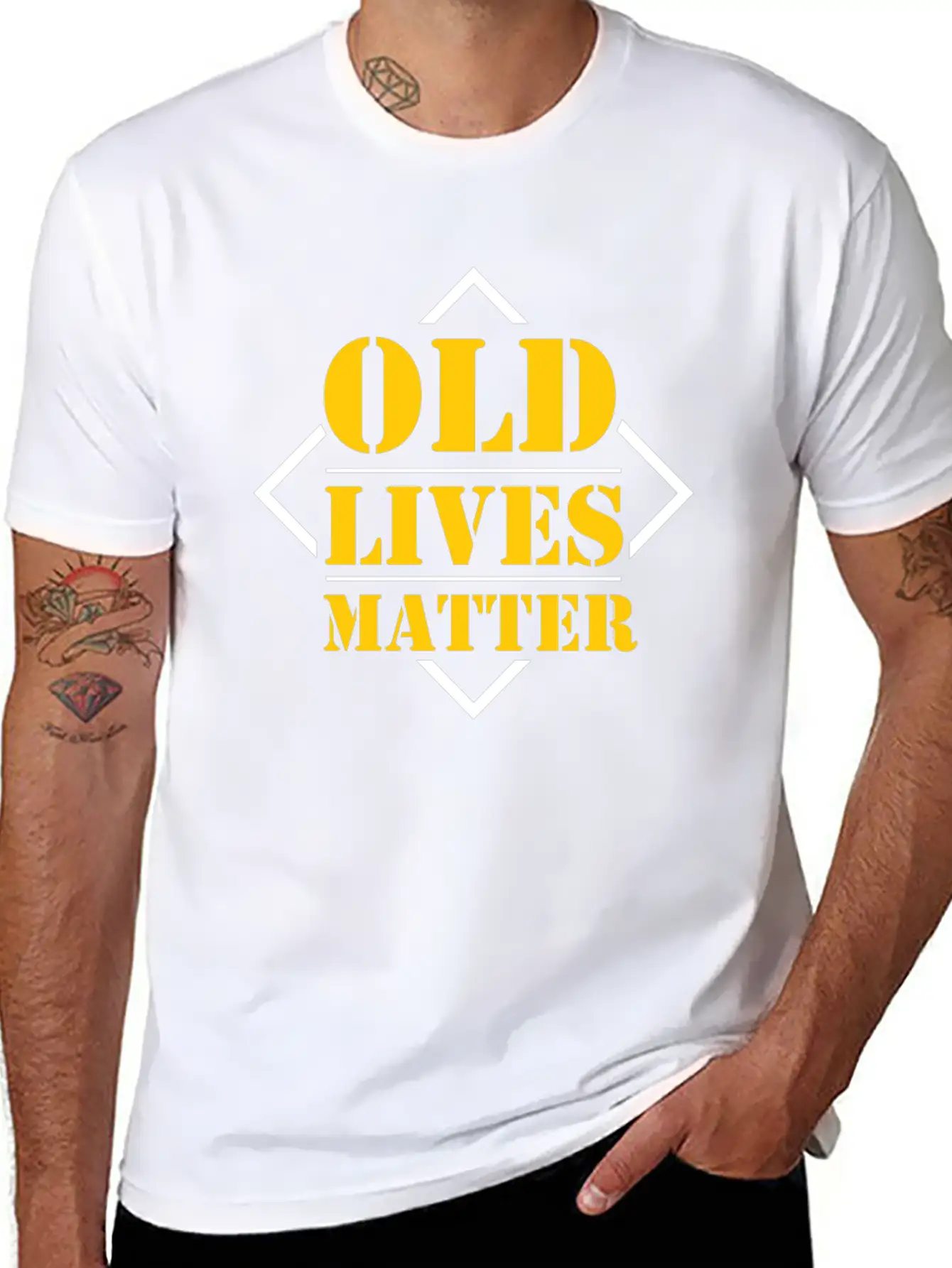 Birthday Old Lives Matter Happy Birthday Gift Idea Stylish Everyday T-Shirt – Unisex Basic Cotton Tee