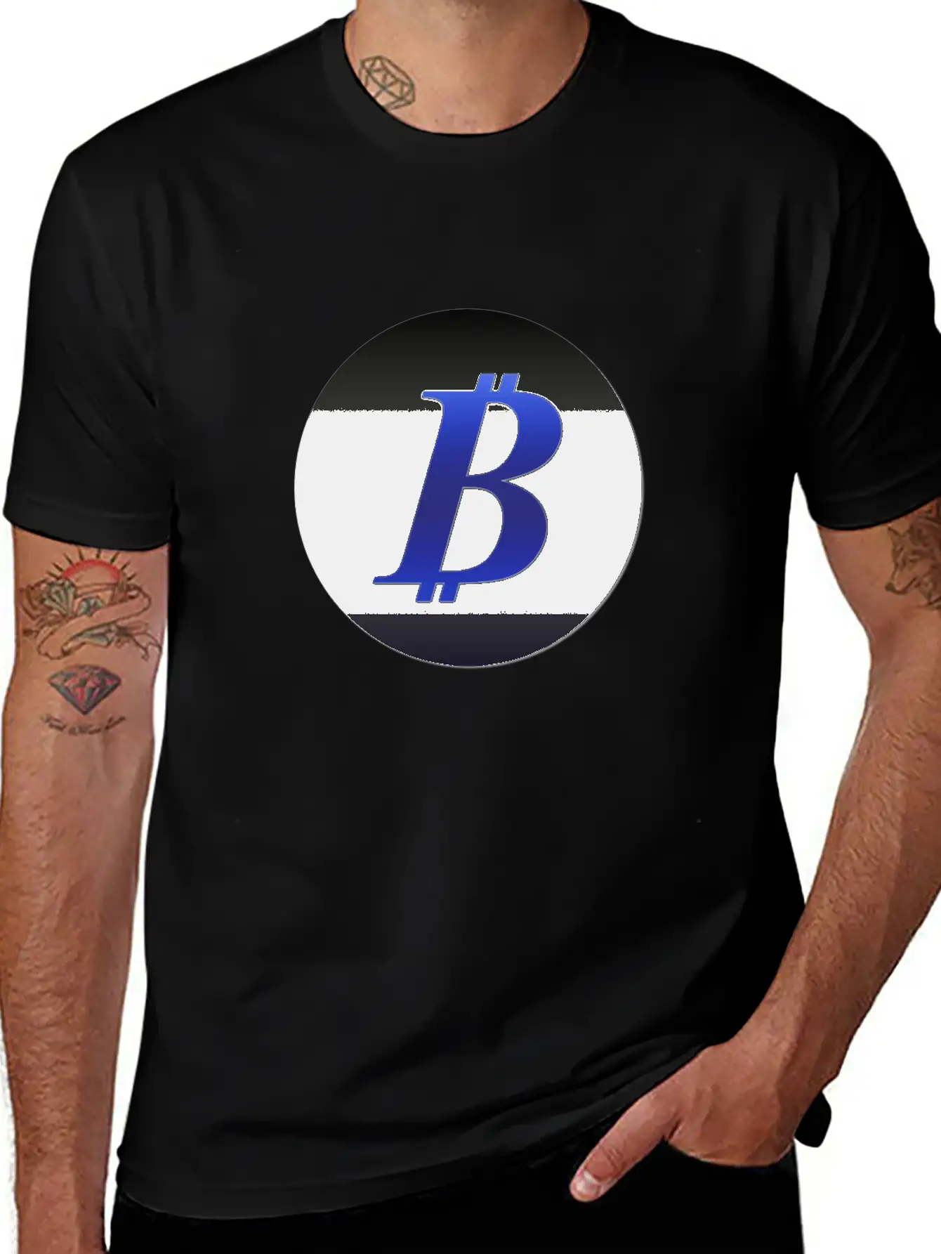 Bitcoin 1500 A1 SILVERCO Basic Graphic T-Shirt – Daily Comfort In Soft Cotton
