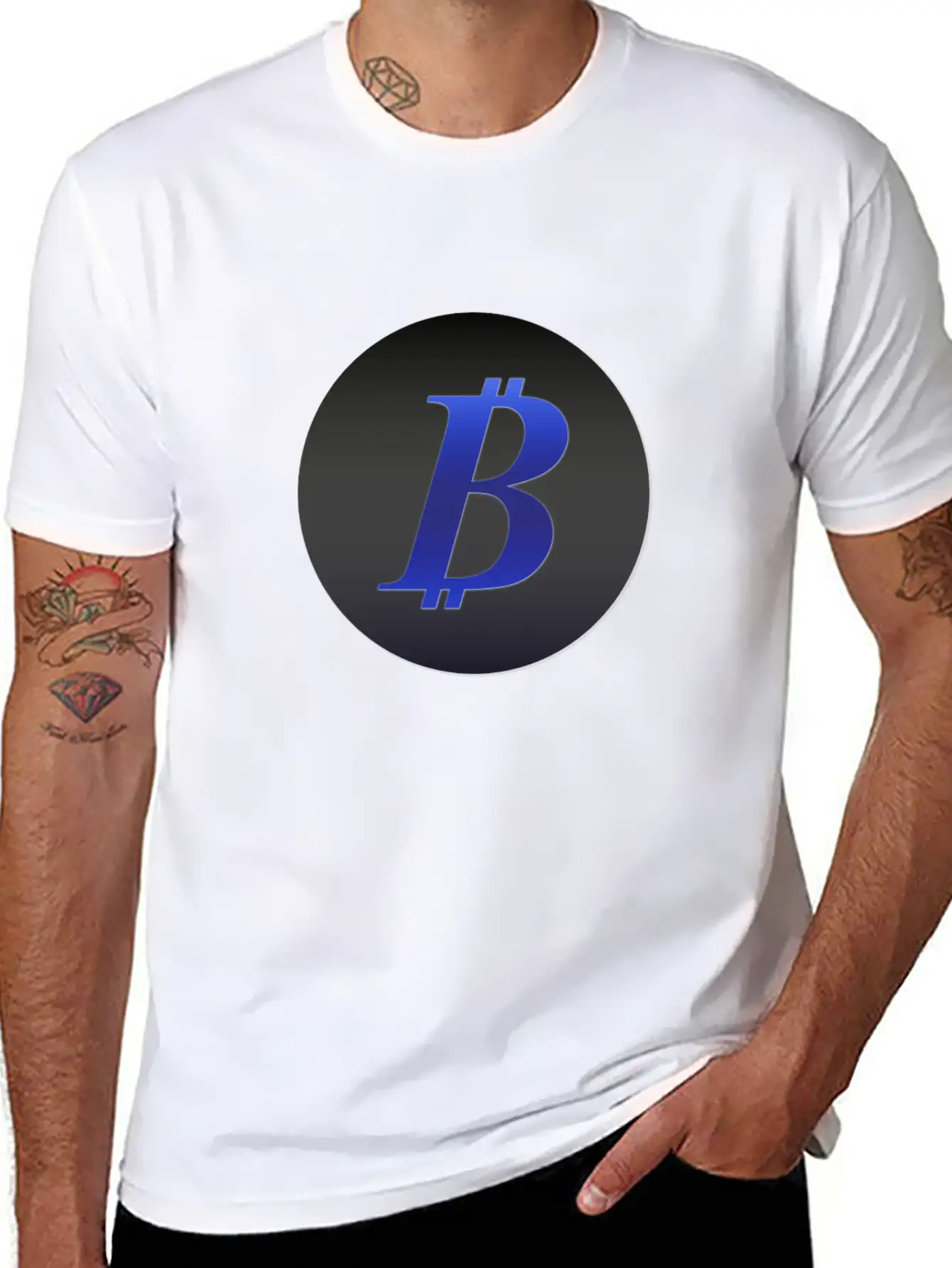 Bitcoin 1500 A1 SILVERCO Basic Graphic T-Shirt – Daily Comfort In Soft Cotton