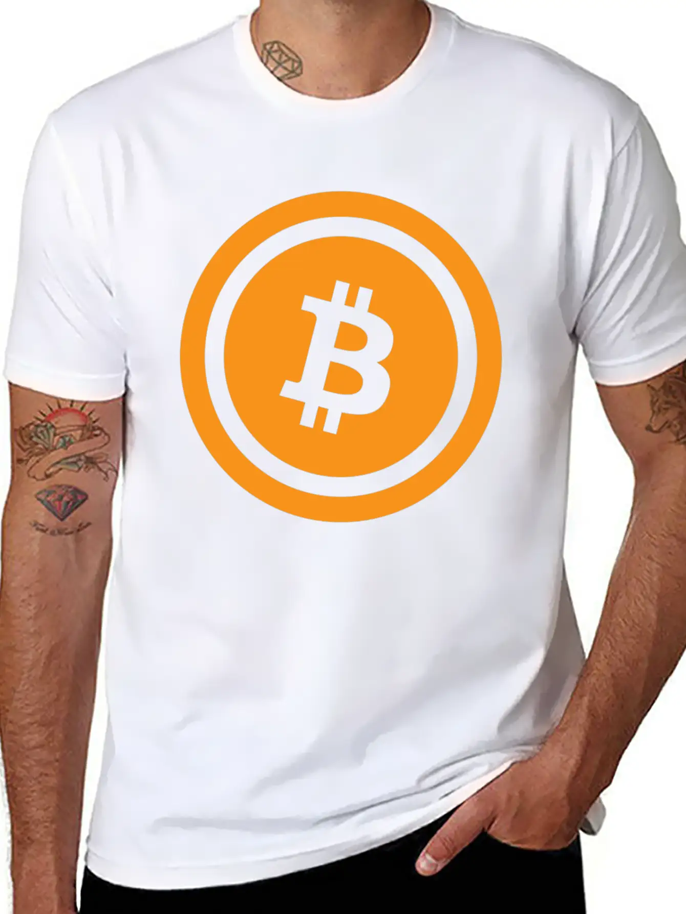 Bitcoin BTC Earnings Investment Cyber Gift Present Comfortable Minimalist Graphic Tee – Summer Style Essential