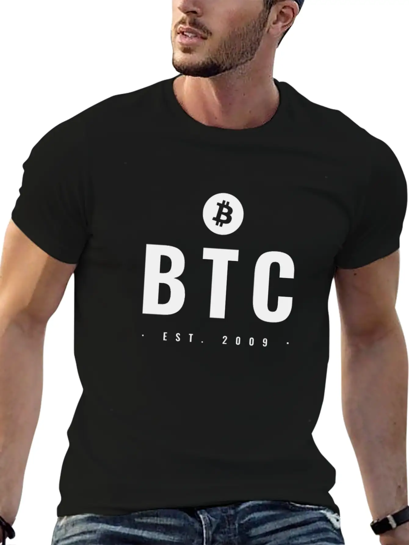Bitcoin BTC HODL Stylish Everyday T-Shirt – Unisex Basic Cotton Tee