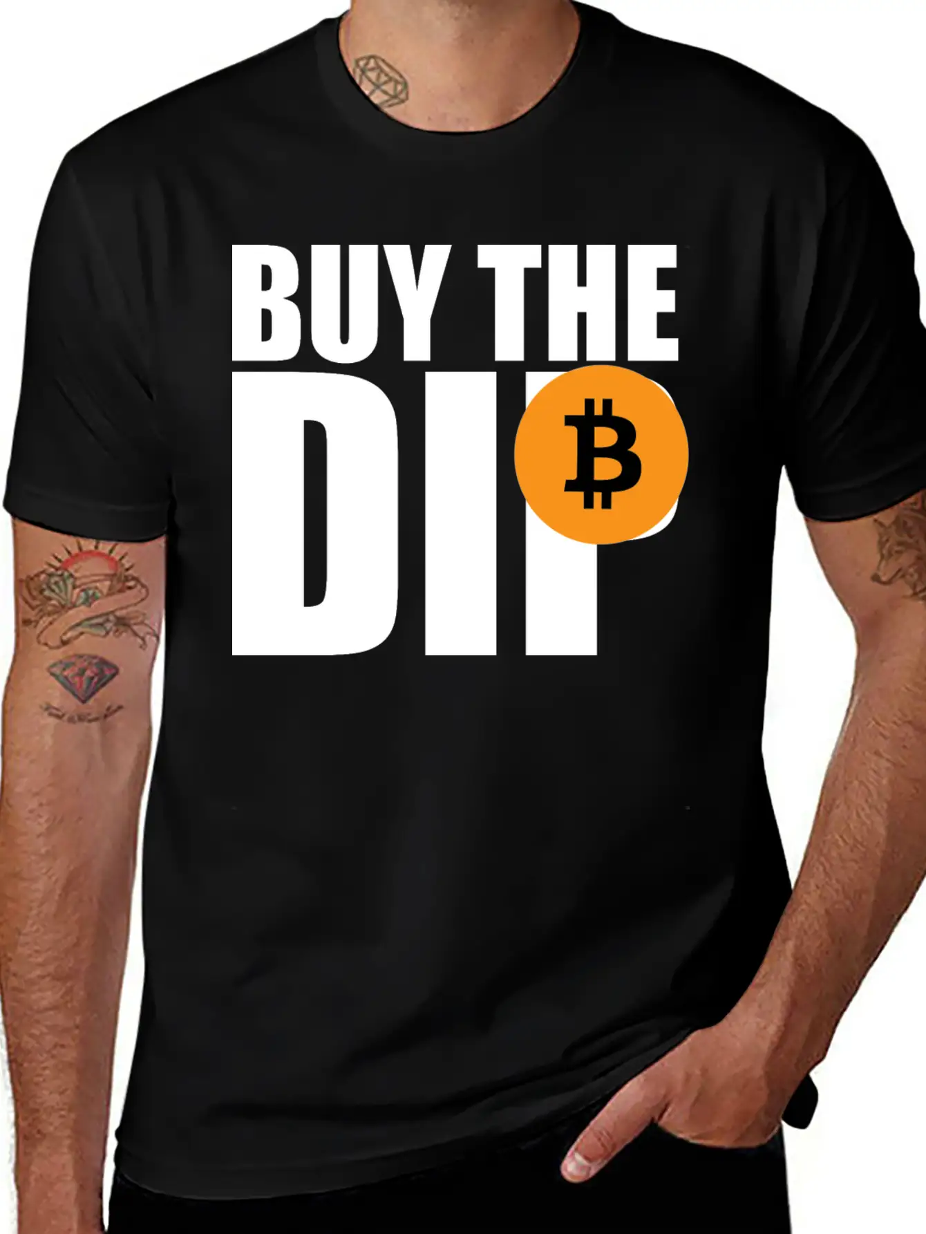 Bitcoin Crypto Blockchain Cryptocurrency BTC Lover Unisex Short Sleeve Soft Cotton T-Shirt – Casual Everyday Wear