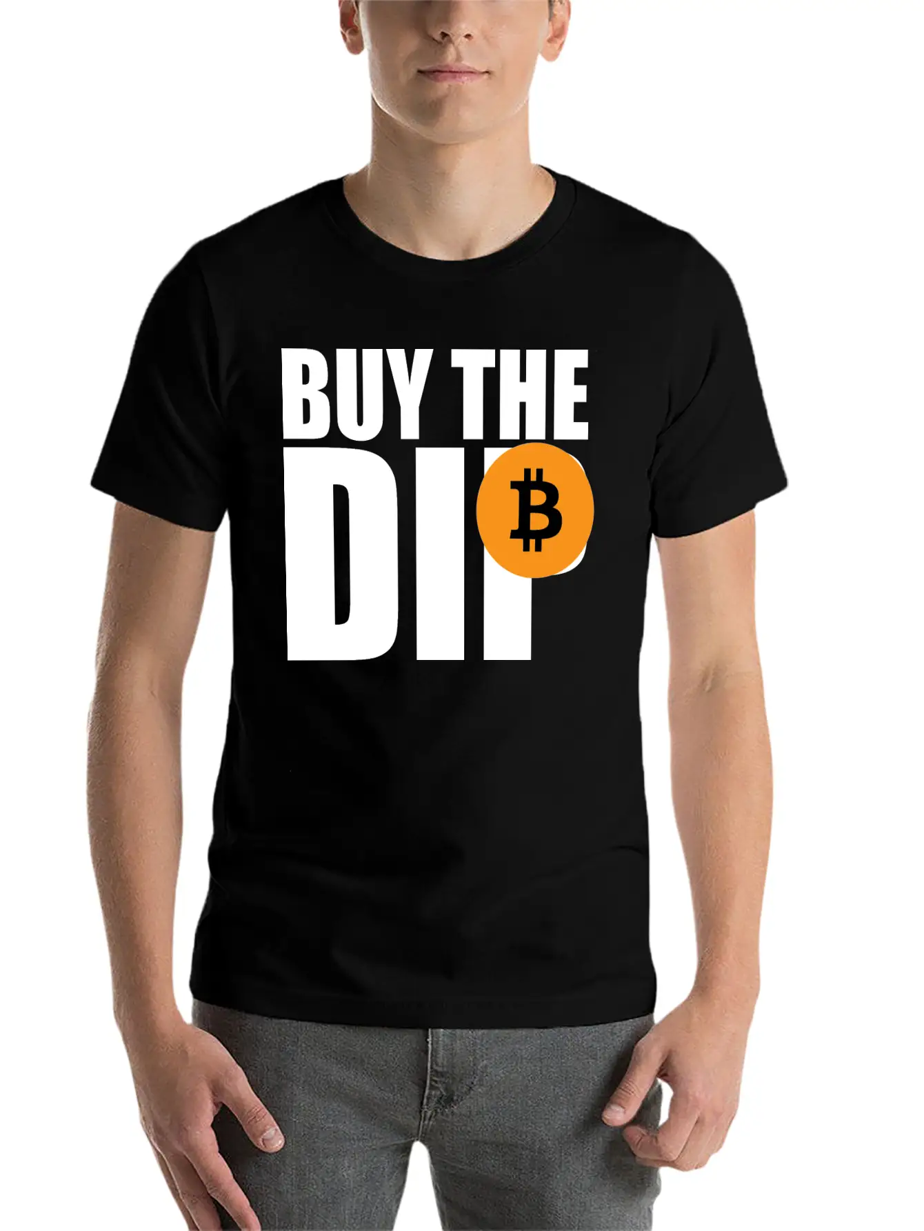 Bitcoin Crypto Blockchain Cryptocurrency BTC Lover Unisex Short Sleeve Soft Cotton T-Shirt – Casual Everyday Wear