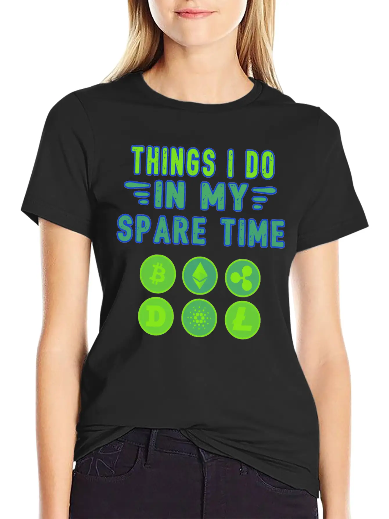 Bitcoin Crypto Btc Trader Crypto Stylish Everyday T-Shirt – Unisex Basic Cotton Tee