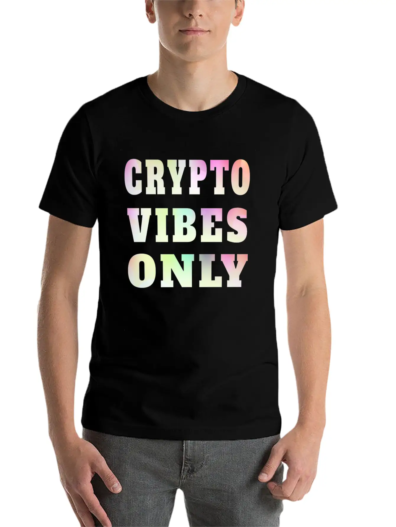 Bitcoin Crypto Buy The Dip Trader Timeless Short Sleeve Tee – Comfy And Minimalist Design