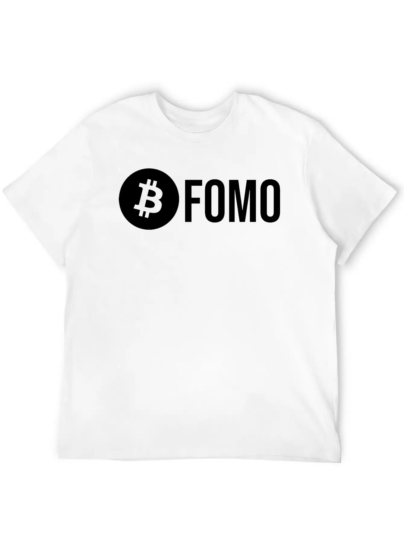 Bitcoin FOMO Unisex Short Sleeve Soft Cotton T-Shirt – Casual Everyday Wear