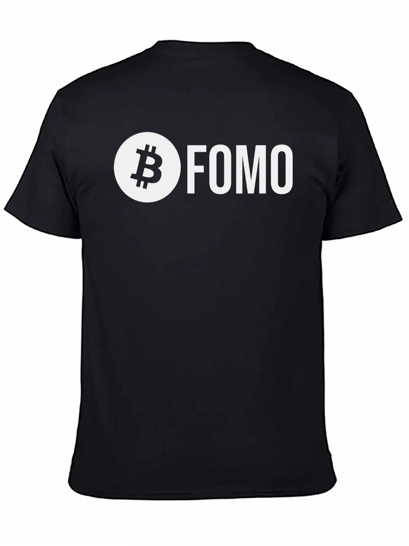 Bitcoin FOMO Unisex Short Sleeve Soft Cotton T-Shirt – Casual Everyday Wear