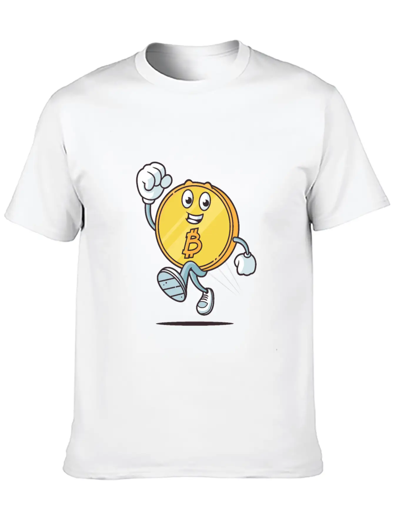 Bitcoin Fun Unisex Short Sleeve Soft Cotton T-Shirt – Casual Everyday Wear