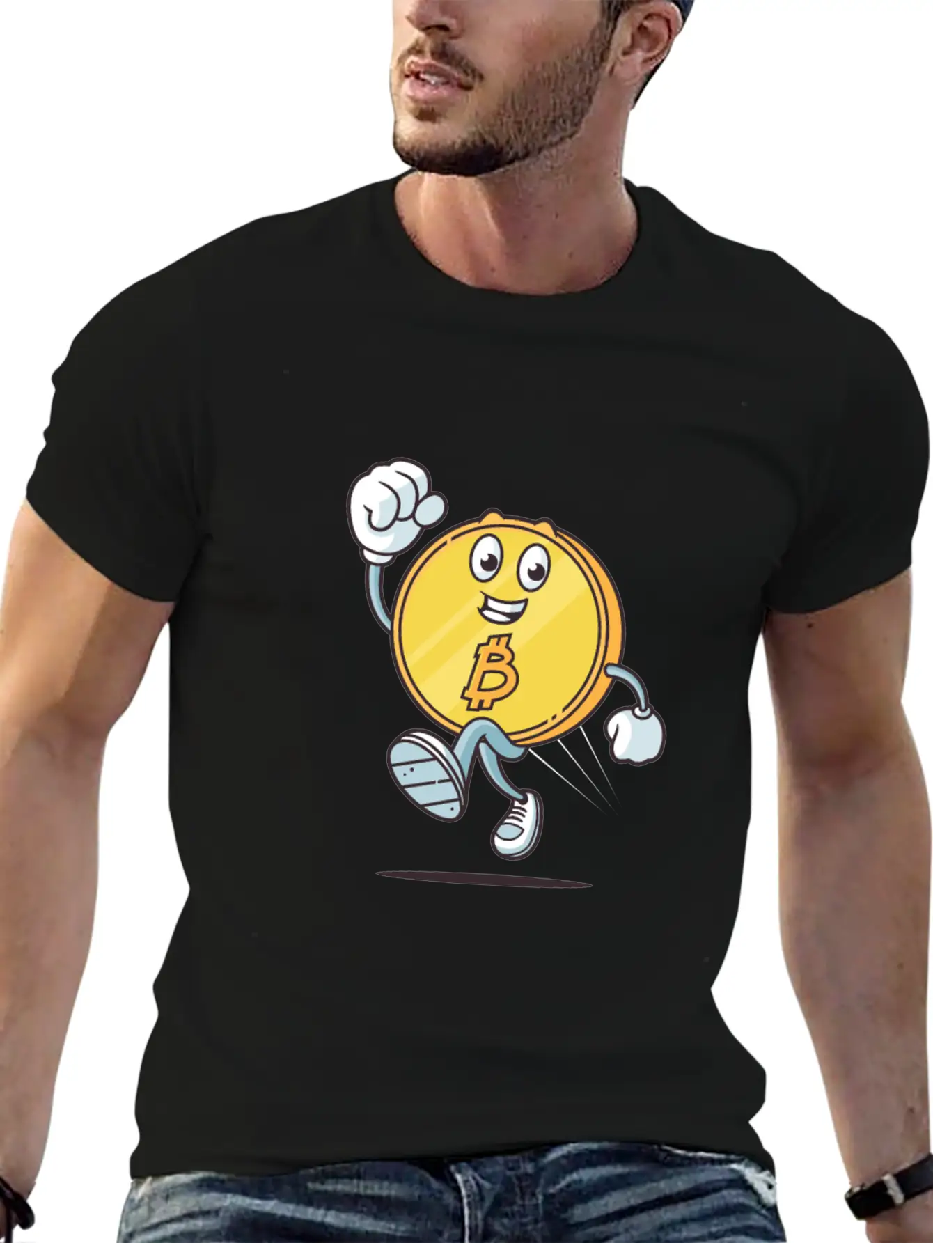 Bitcoin Fun Unisex Short Sleeve Soft Cotton T-Shirt – Casual Everyday Wear