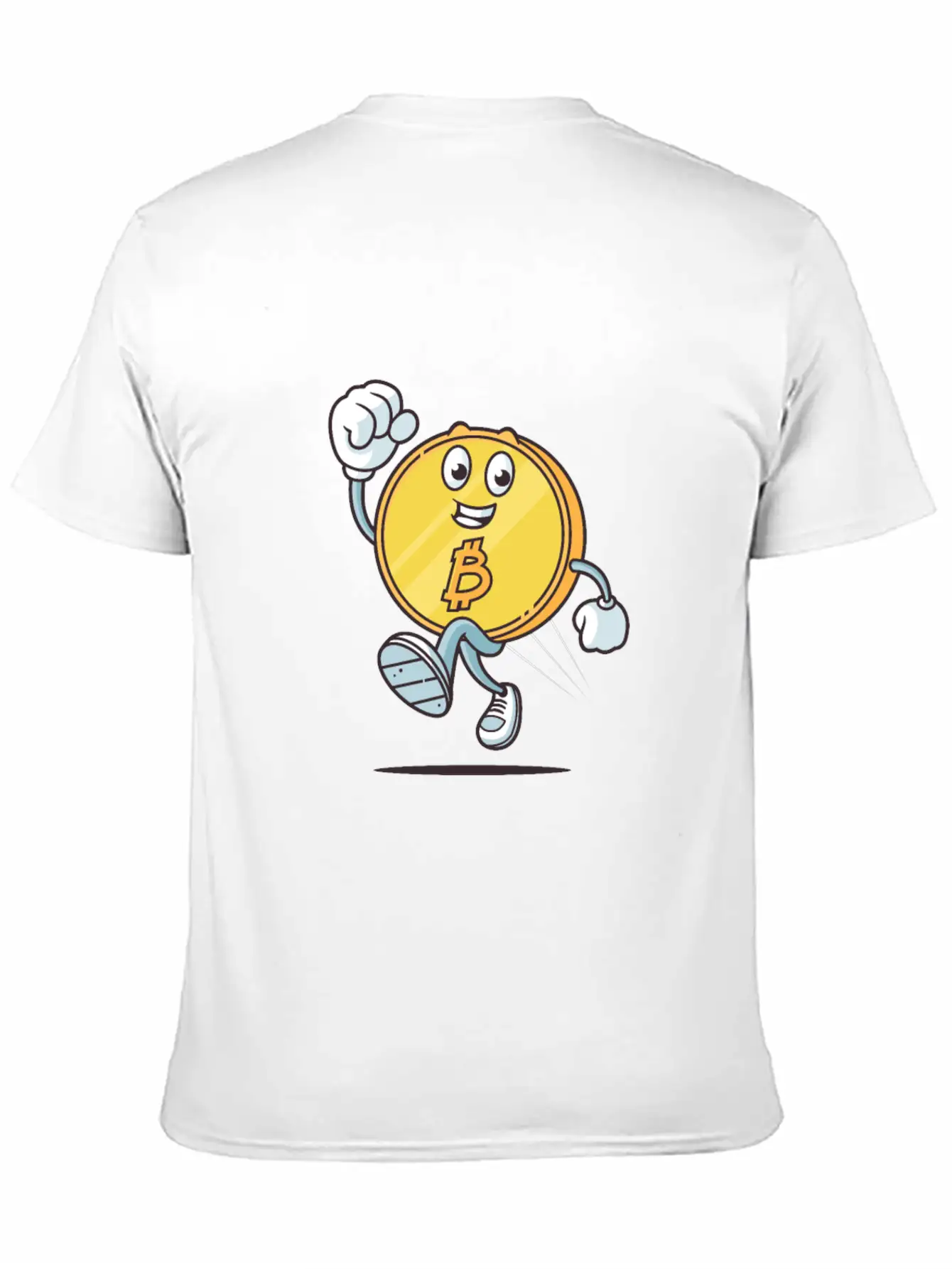Bitcoin Fun Unisex Short Sleeve Soft Cotton T-Shirt – Casual Everyday Wear