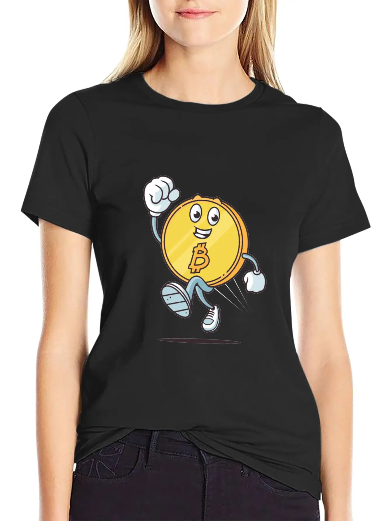 Bitcoin Fun Unisex Short Sleeve Soft Cotton T-Shirt – Casual Everyday Wear