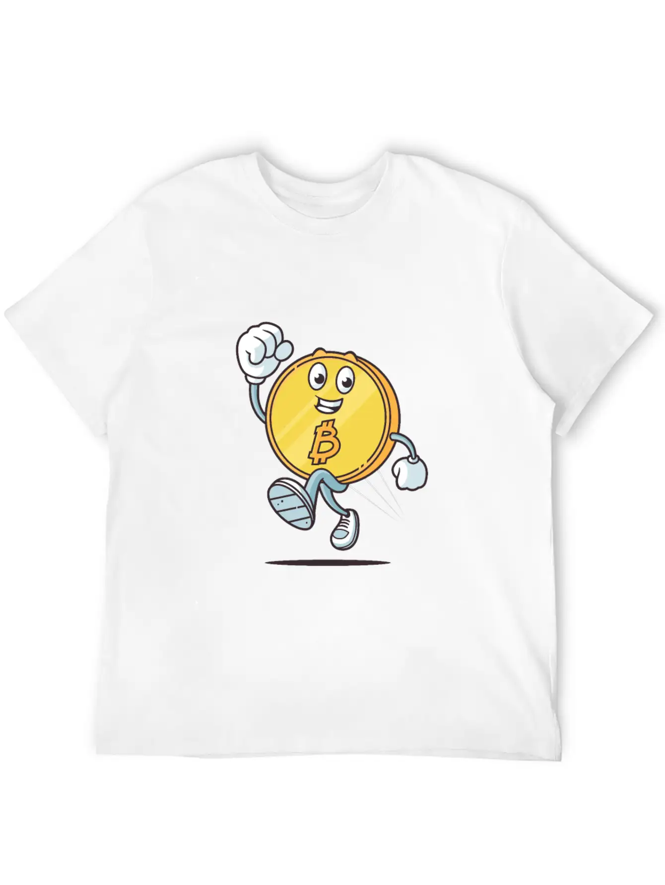 Bitcoin Fun Unisex Short Sleeve Soft Cotton T-Shirt – Casual Everyday Wear