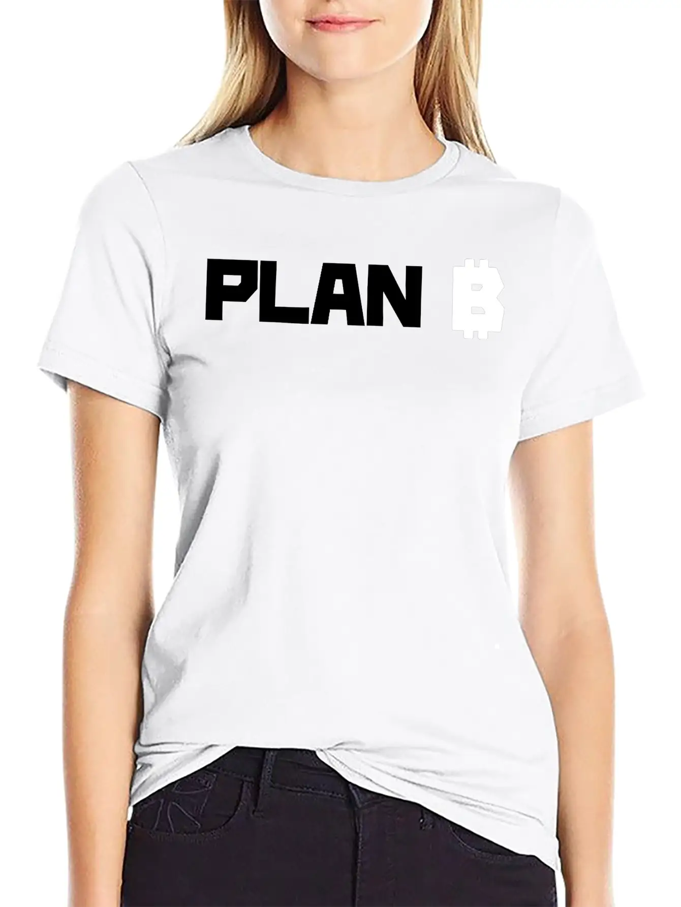 Bitcoin Is Our Plan B BTC Essential Unisex Summer Tee – Soft Cotton Casual Fit